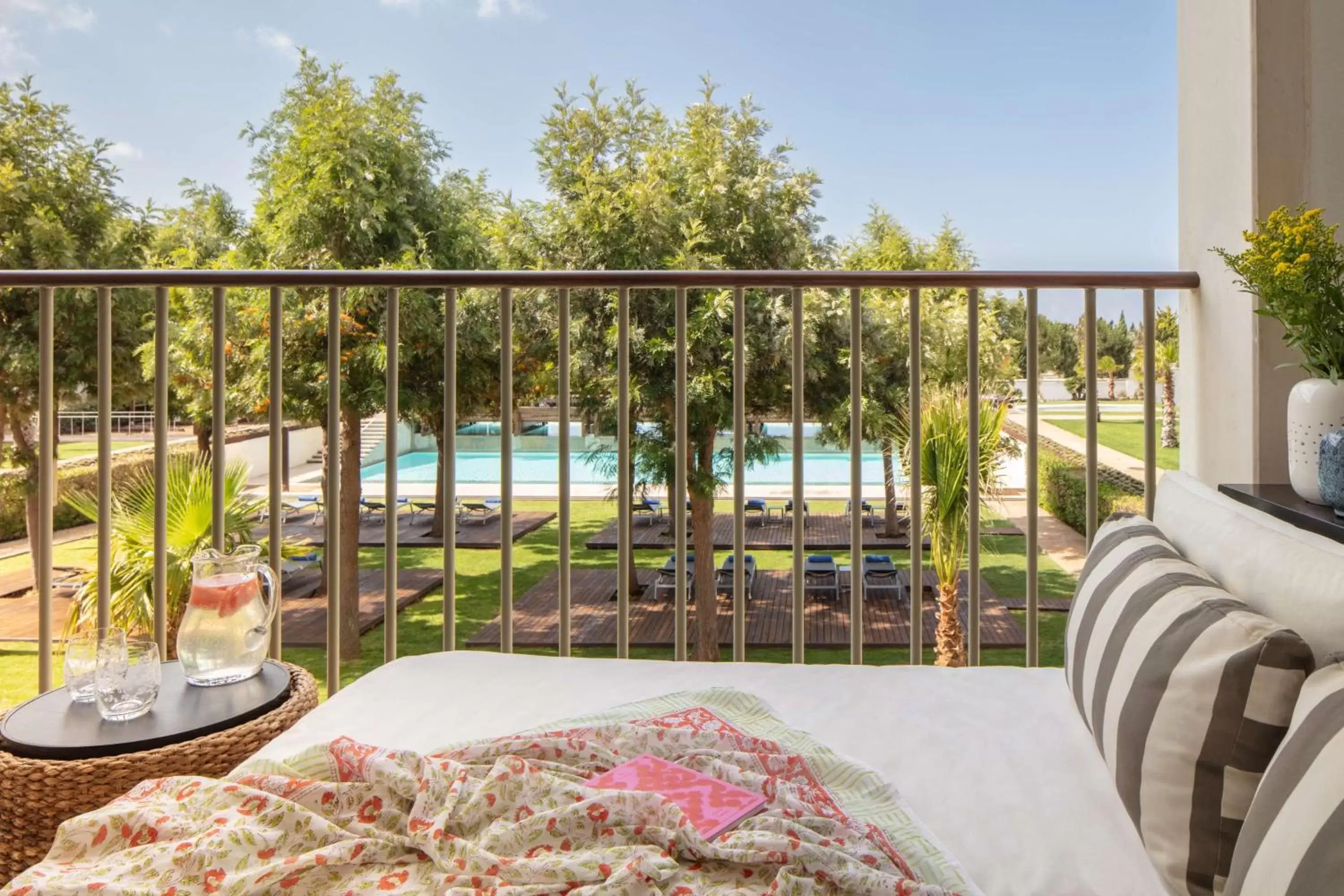 Bedroom, Pool View in Anantara Vilamoura Algarve Resort