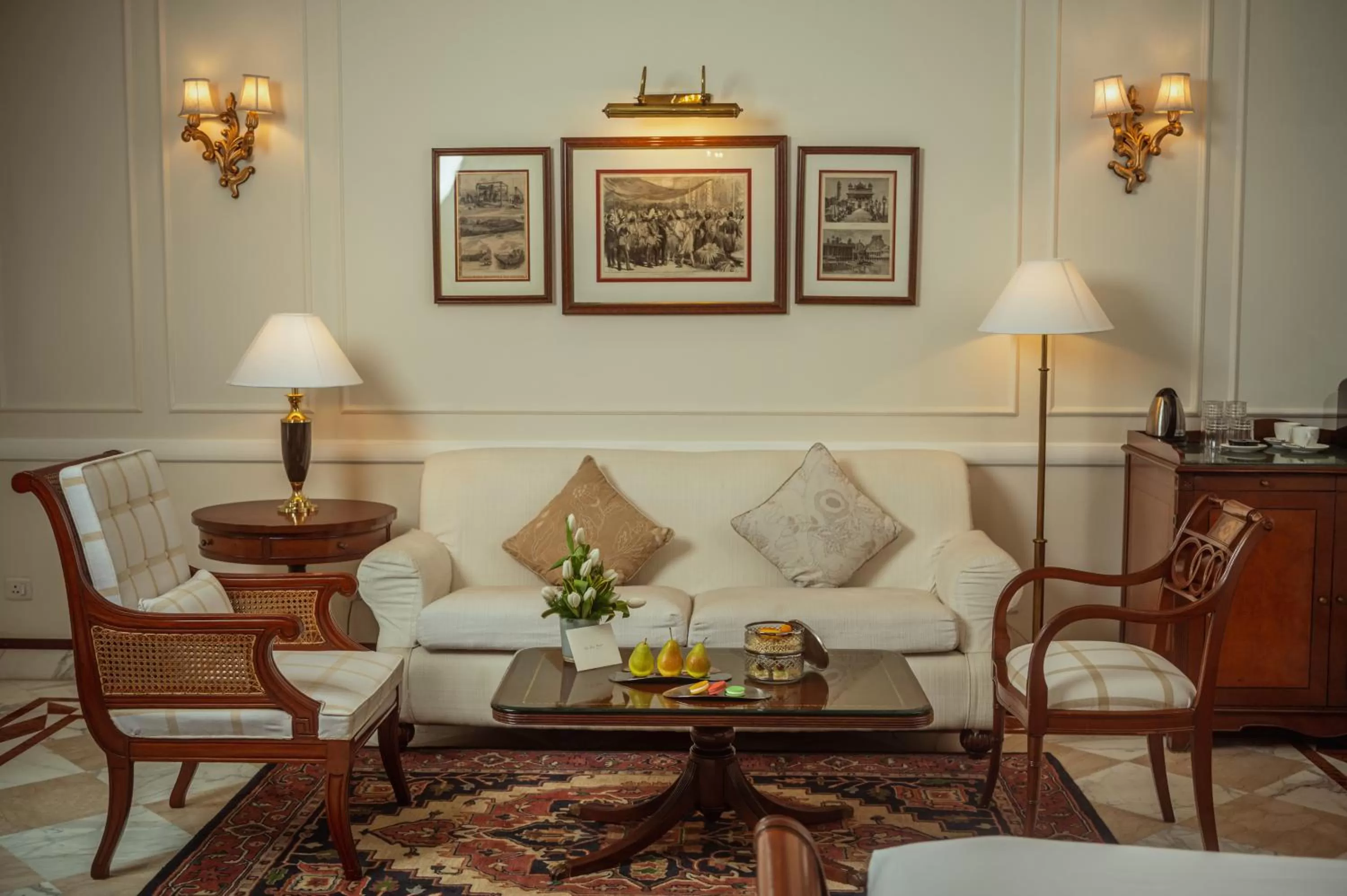 Food close-up in The Imperial, New Delhi