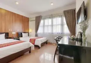 Bedroom in Hai Yen Hotel