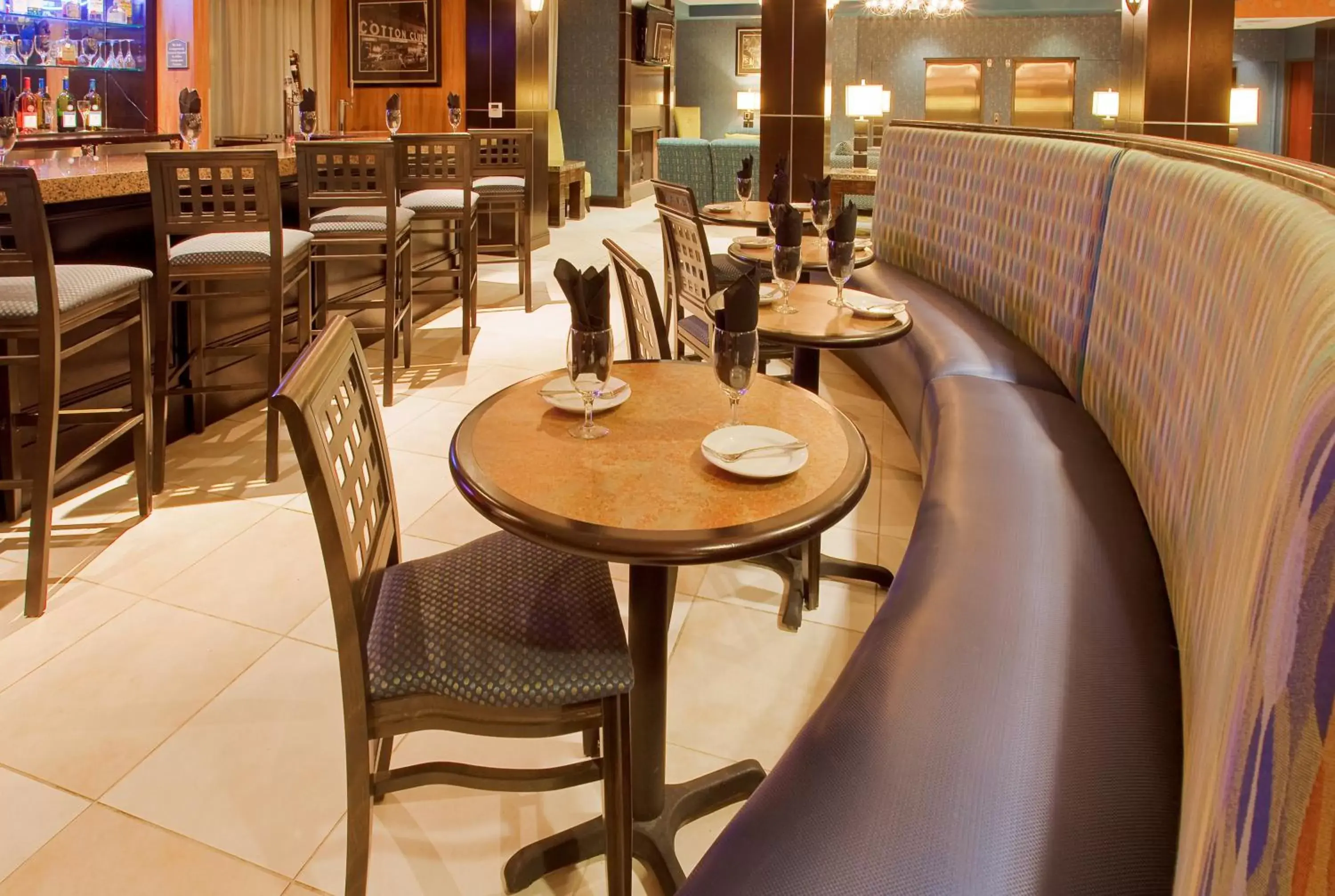 Lounge or bar, Restaurant/Places to Eat in Holiday Inn Fort Worth North- Fossil Creek, an IHG Hotel