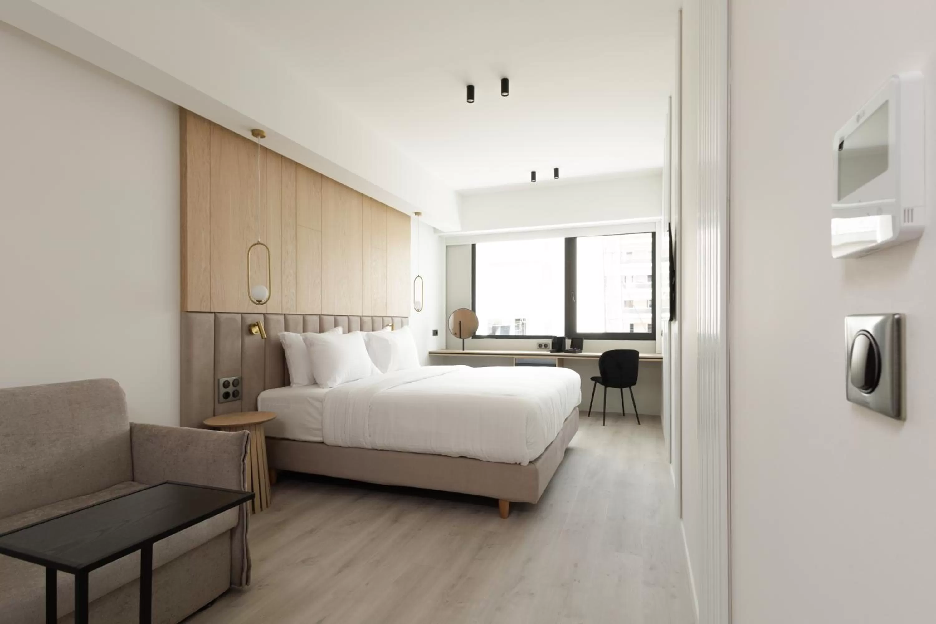 Bed in Hilton Garden Inn Athens Syggrou Avenue