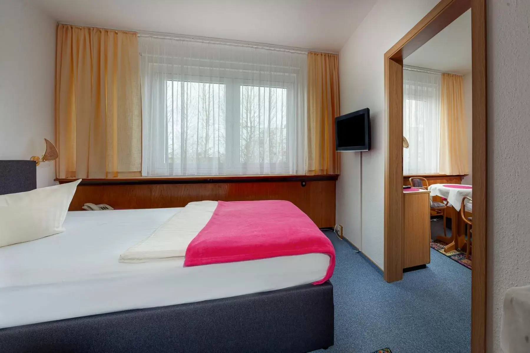 Bed in Hotel Horizont GmbH