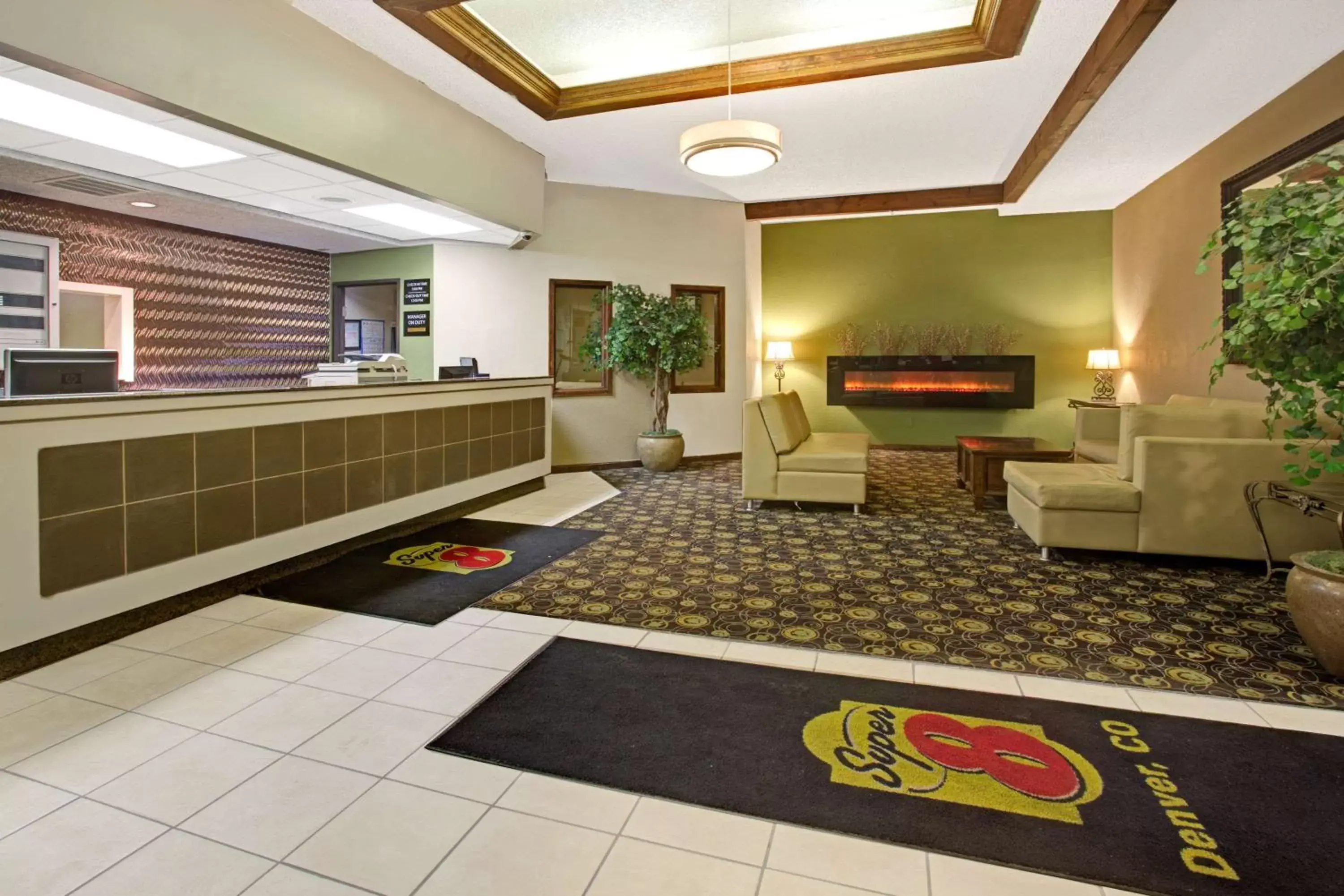Lobby or reception in Super 8 by Wyndham Wheat Ridge/Denver West Lobby or reception in Super 8 by Wyndham Wheat Ridge/Denver West