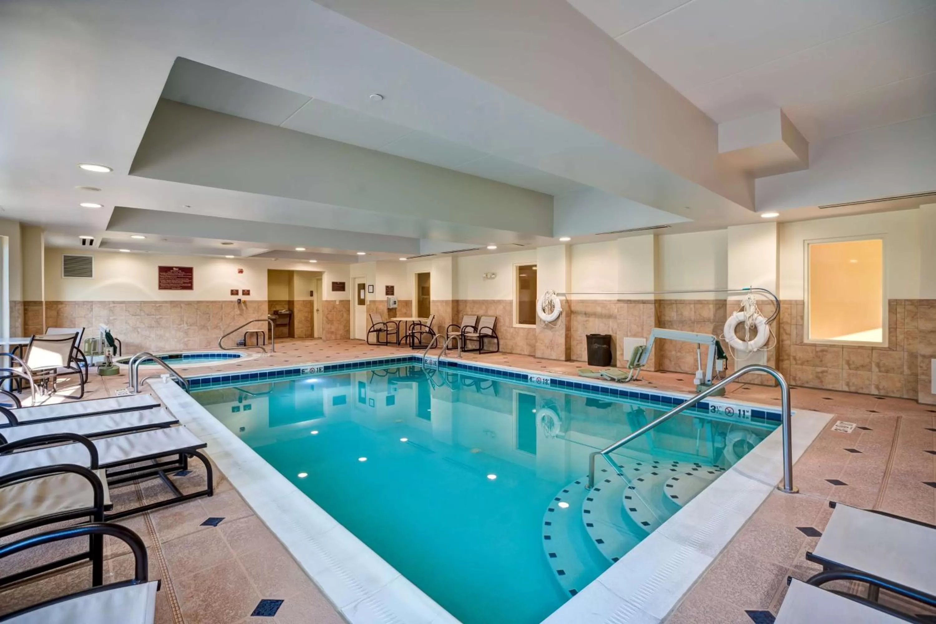 Pool view in Homewood Suites by Hilton Bel Air