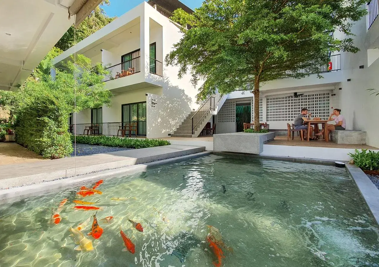 Facade/entrance, Swimming Pool in Mini House Aonang