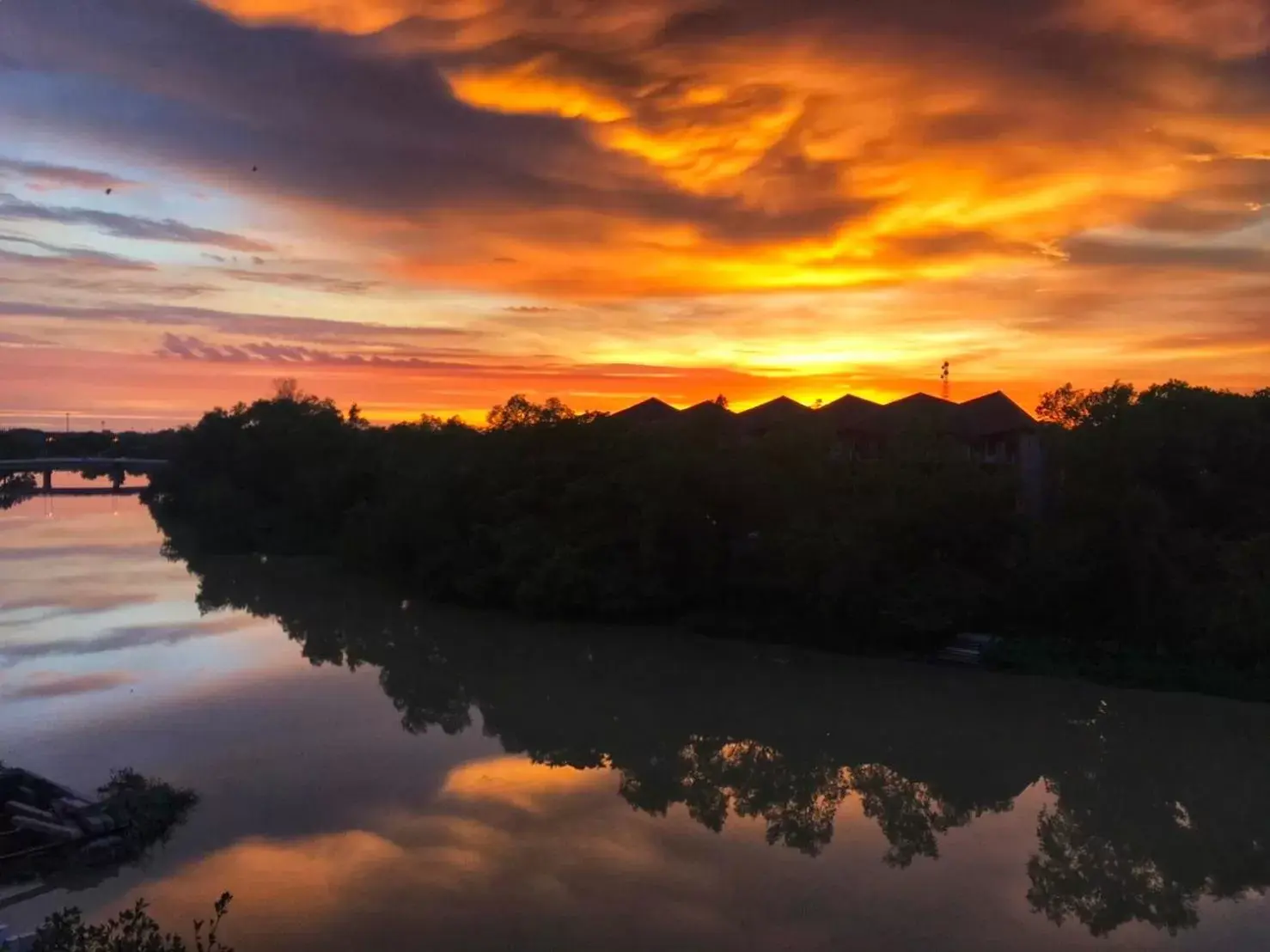 Garden view in USABAI Riverside Boutique Hotel Garden view in USABAI Riverside Boutique Hotel