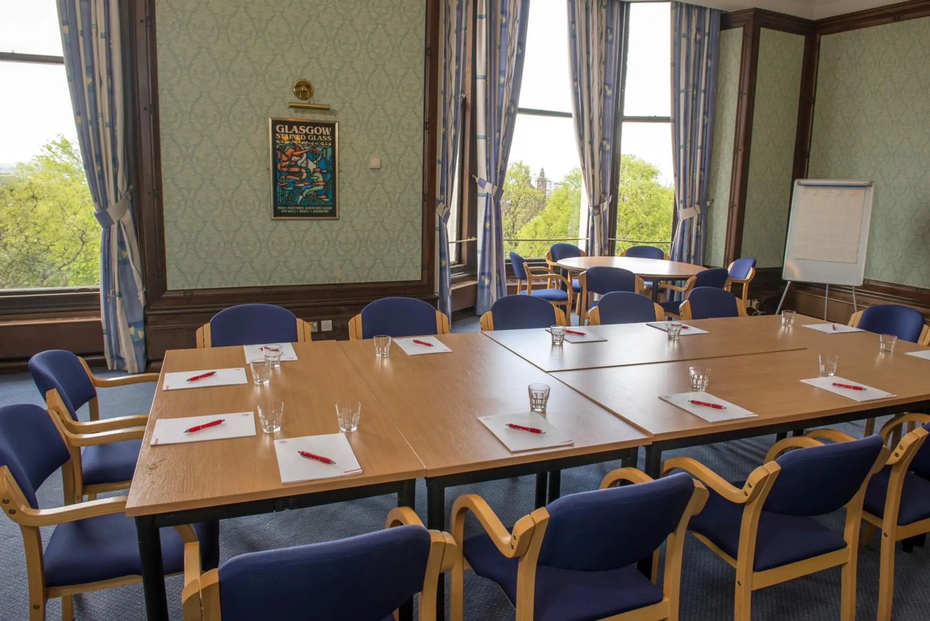 Meeting/conference room in Glasgow Youth Hostel