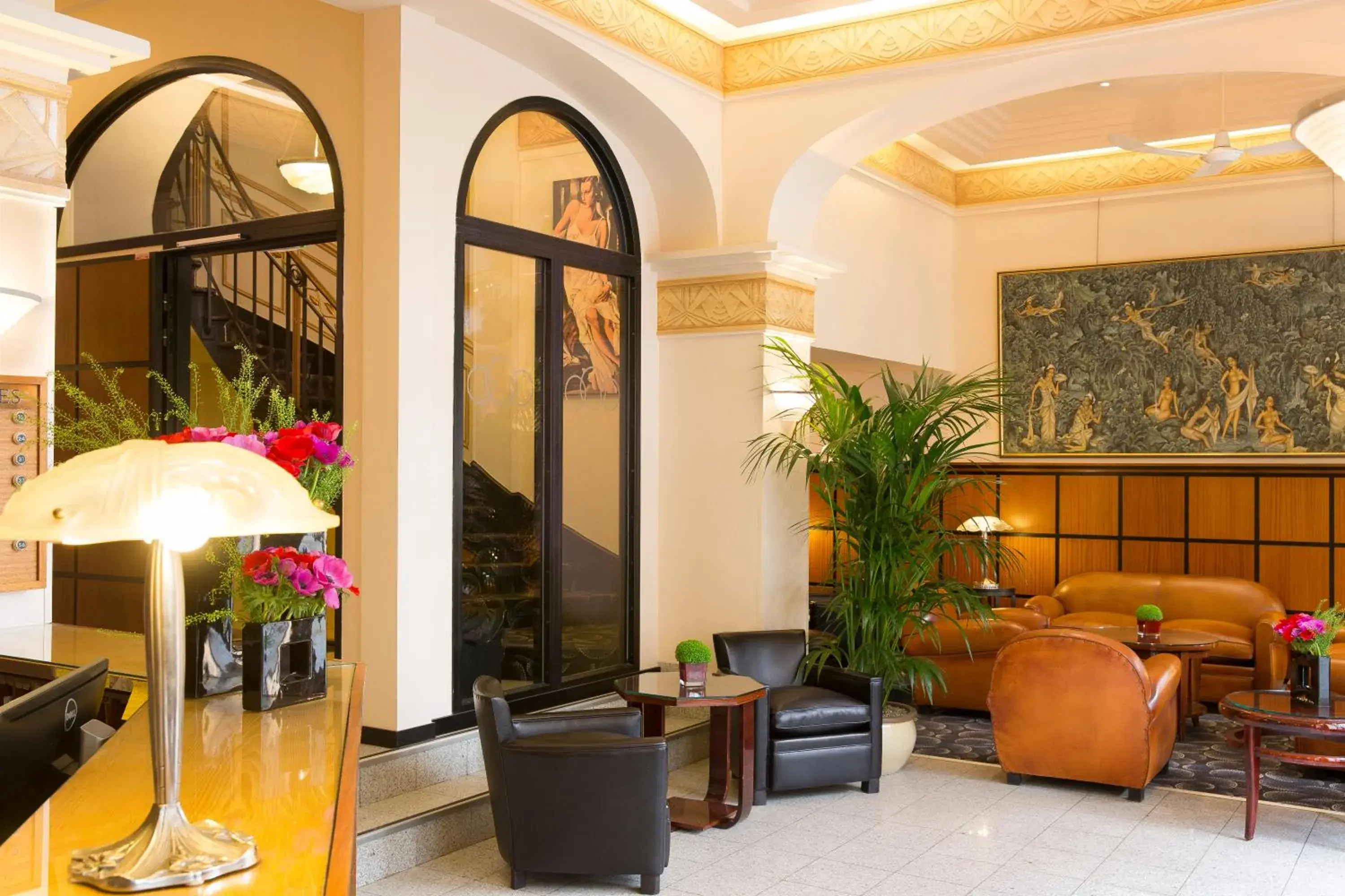 Lobby or reception, Lobby/Reception in Hôtel Raspail Montparnasse