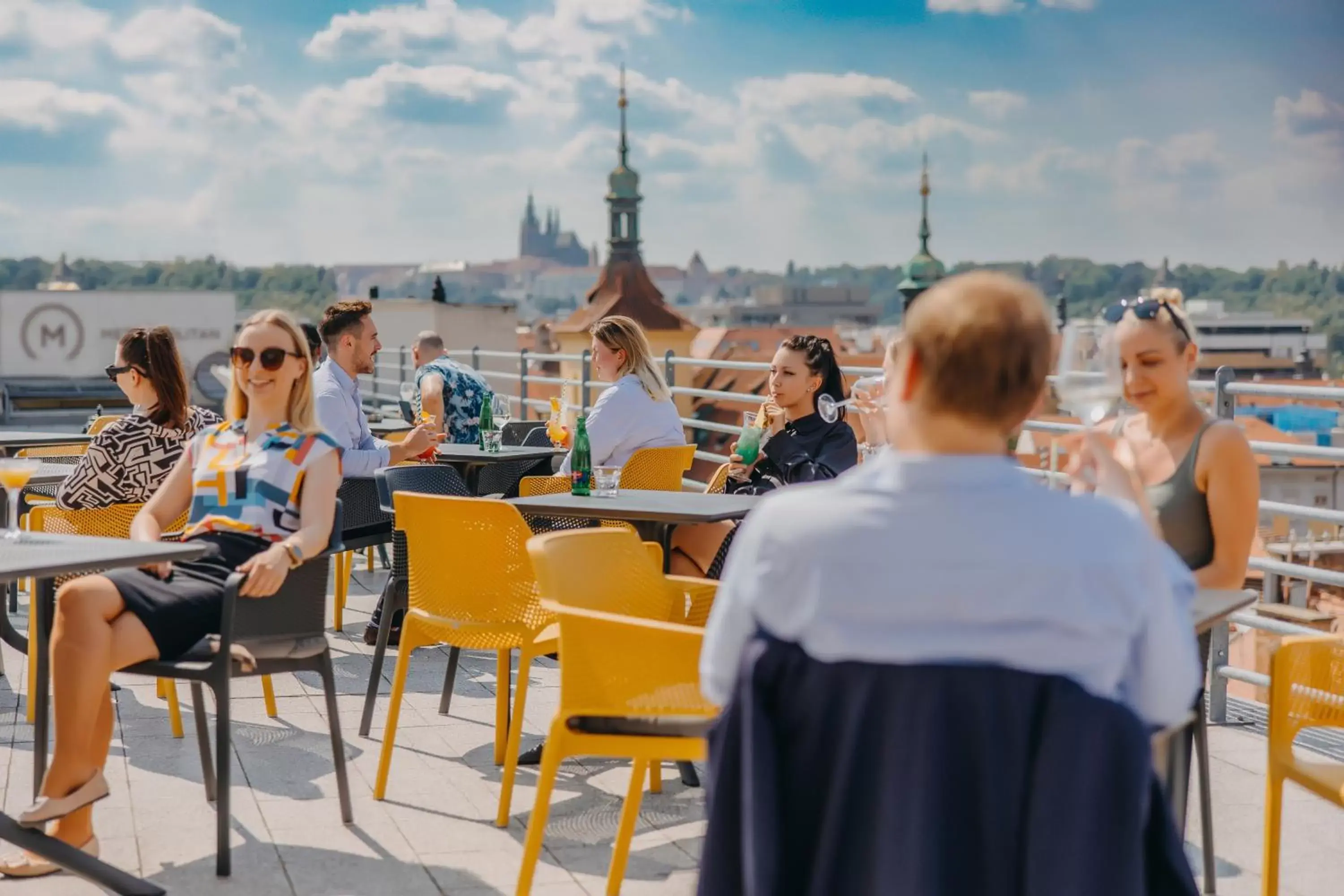 Balcony/Terrace in Metropolitan Old Town Hotel - Czech Leading Hotels