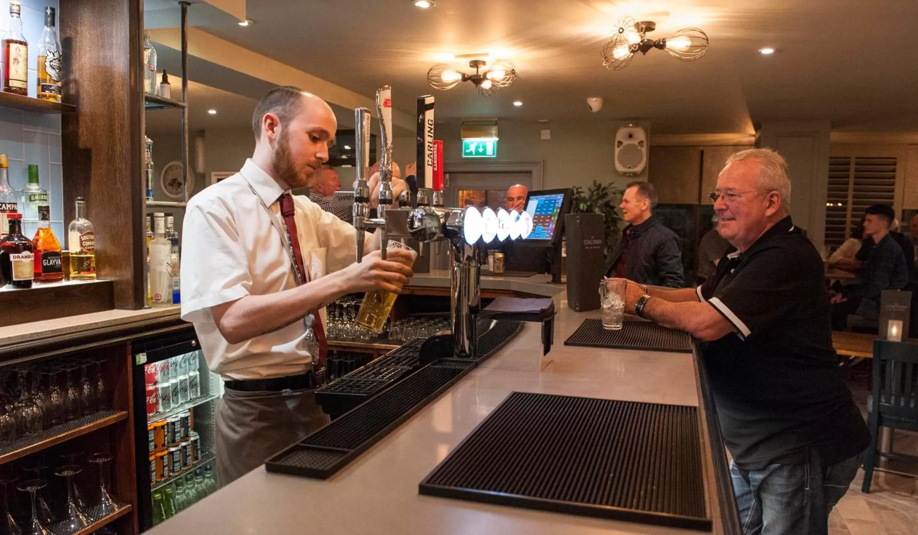 Staff in The Coachman Hotel