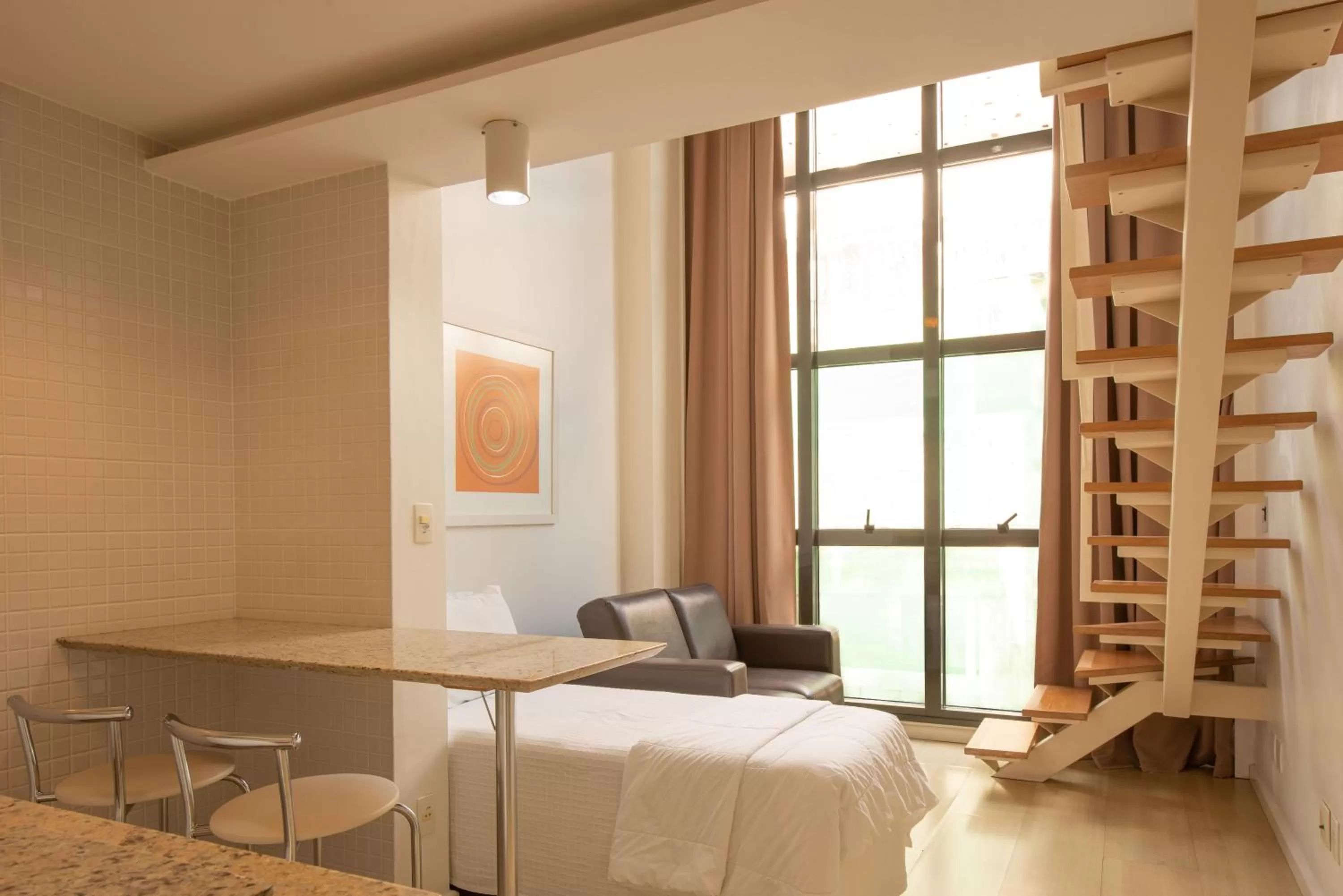 Bed in Hotel Habitare