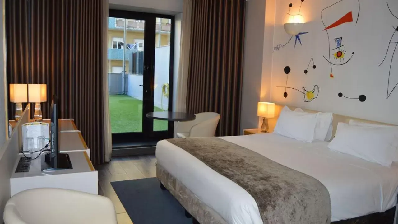 Double Room with Terrace in Hotel 3K Barcelona