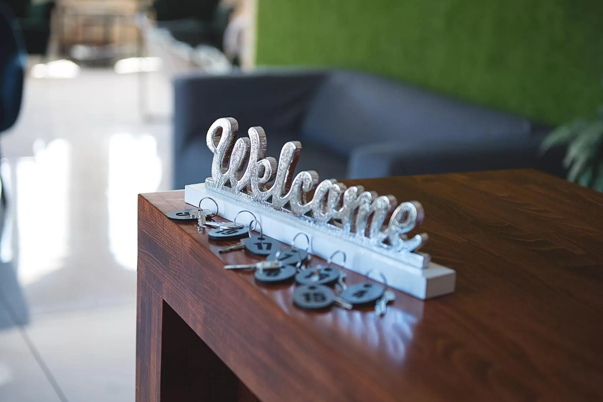 Lobby or reception in Leon's Rooms