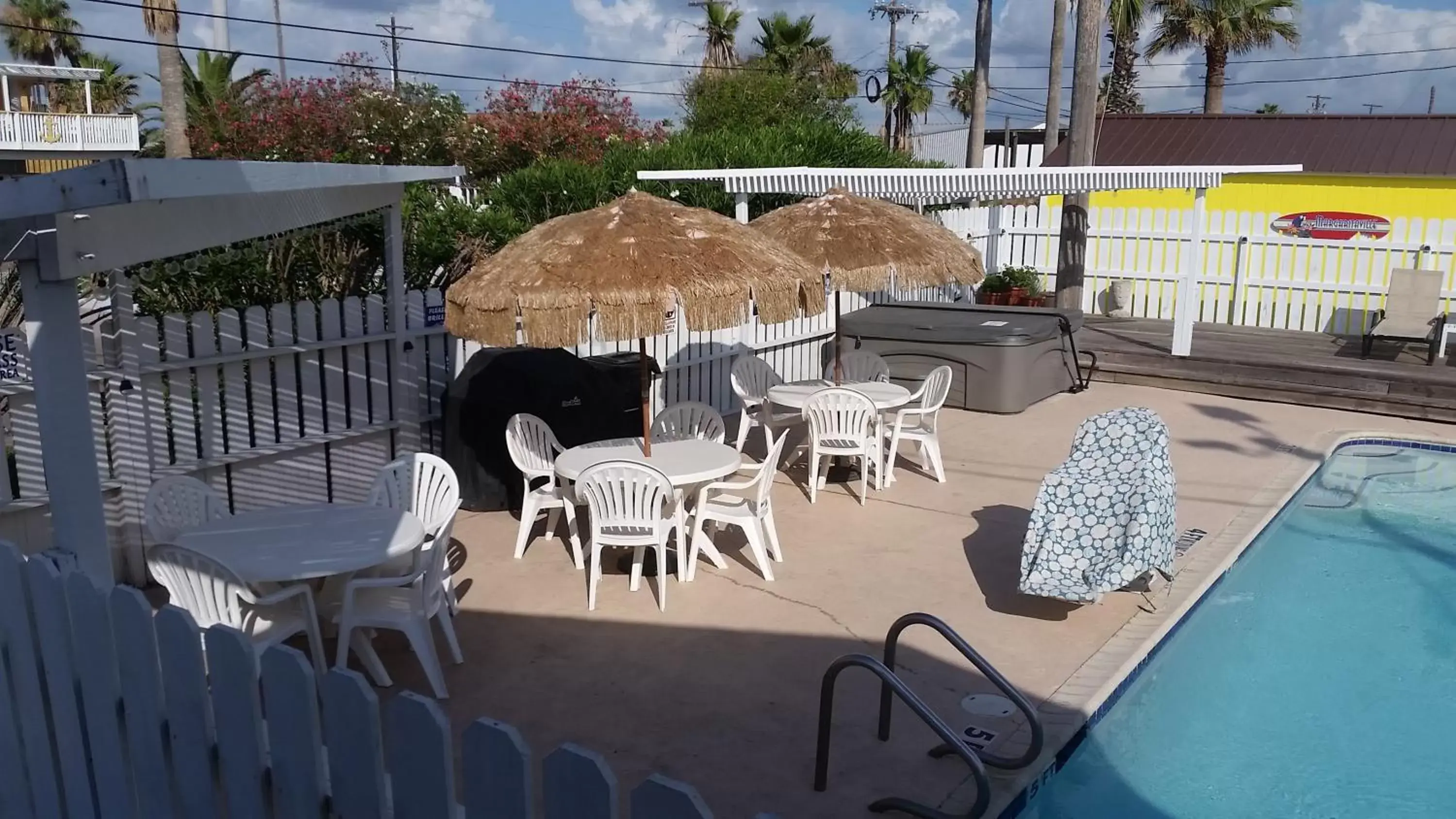 Patio, Pool View in Amelia's Landing