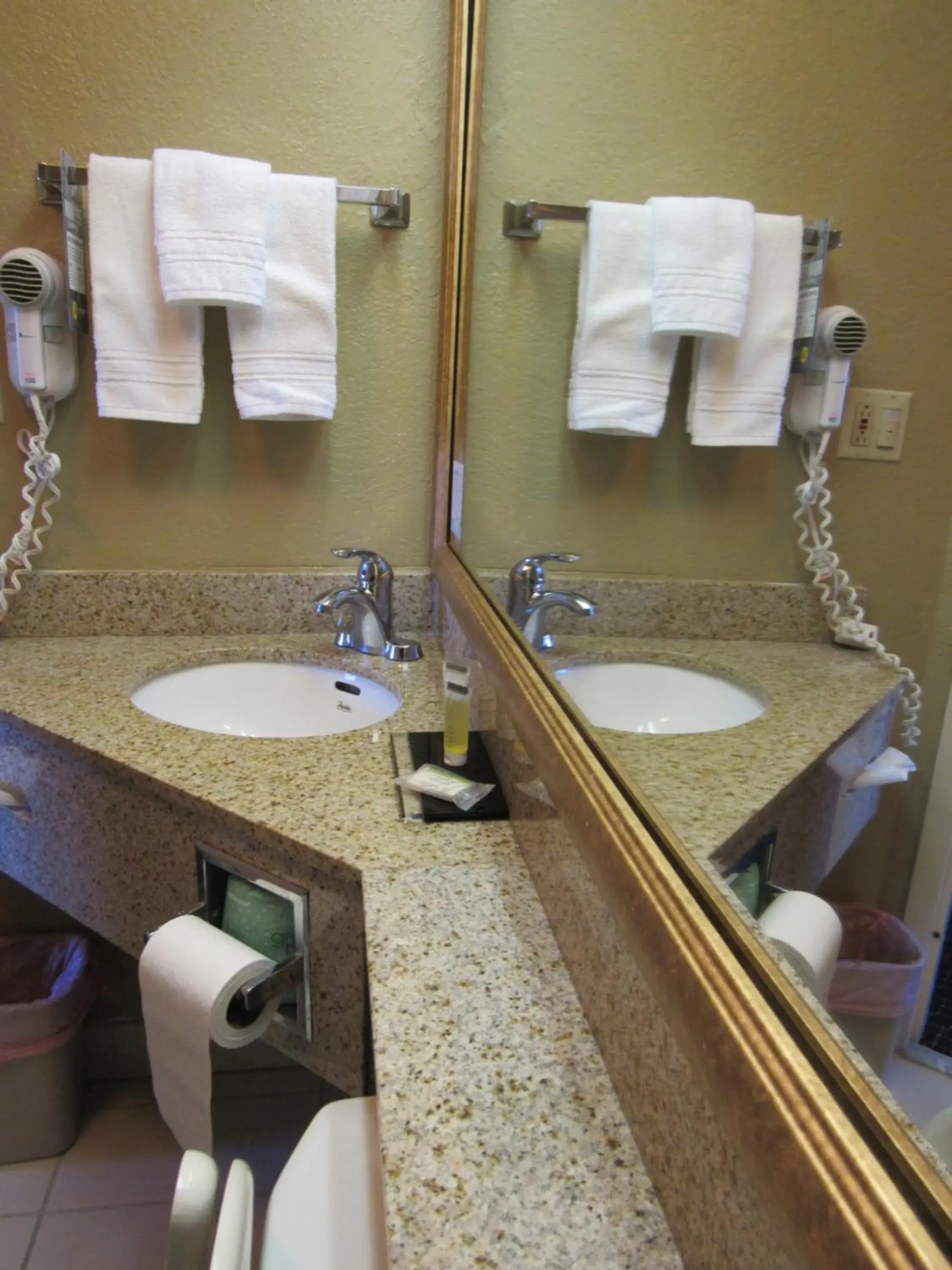 Bathroom in Super 8 by Wyndham New Cumberland