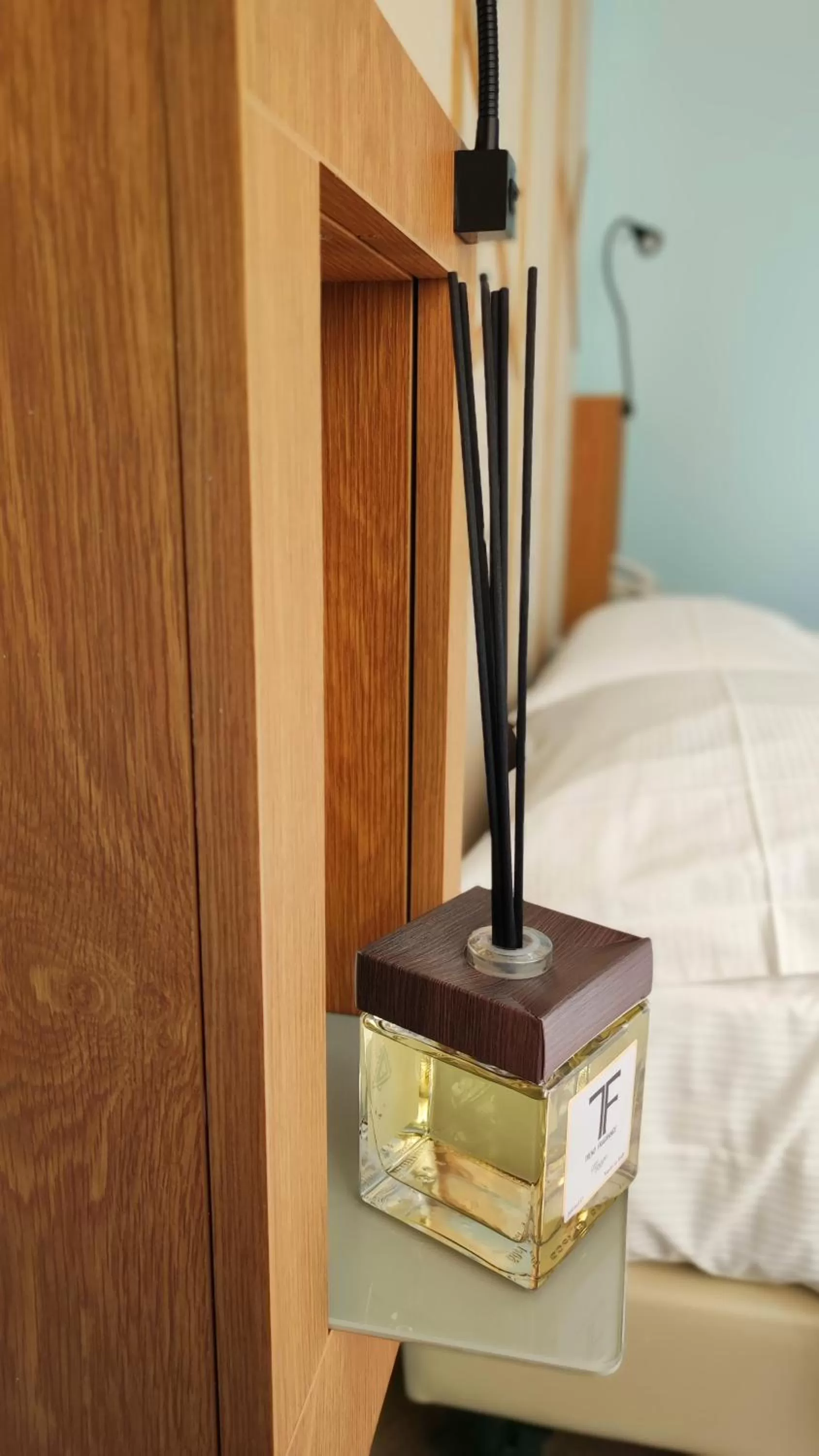 Decorative detail, Bed in Catania Sea Palace Hotel