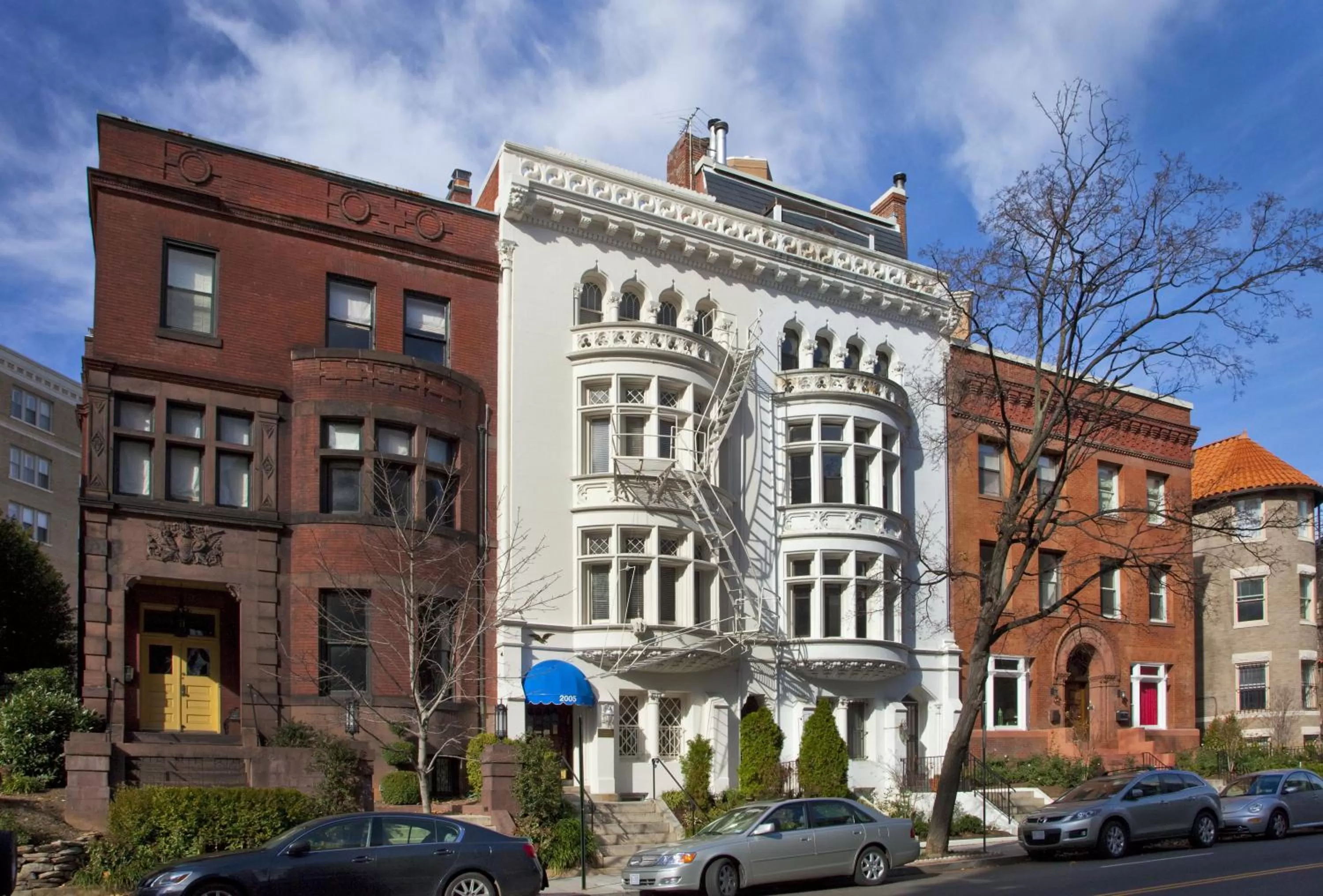 Facade/entrance in American Guest House, a Washington DC Bed and Breakfast