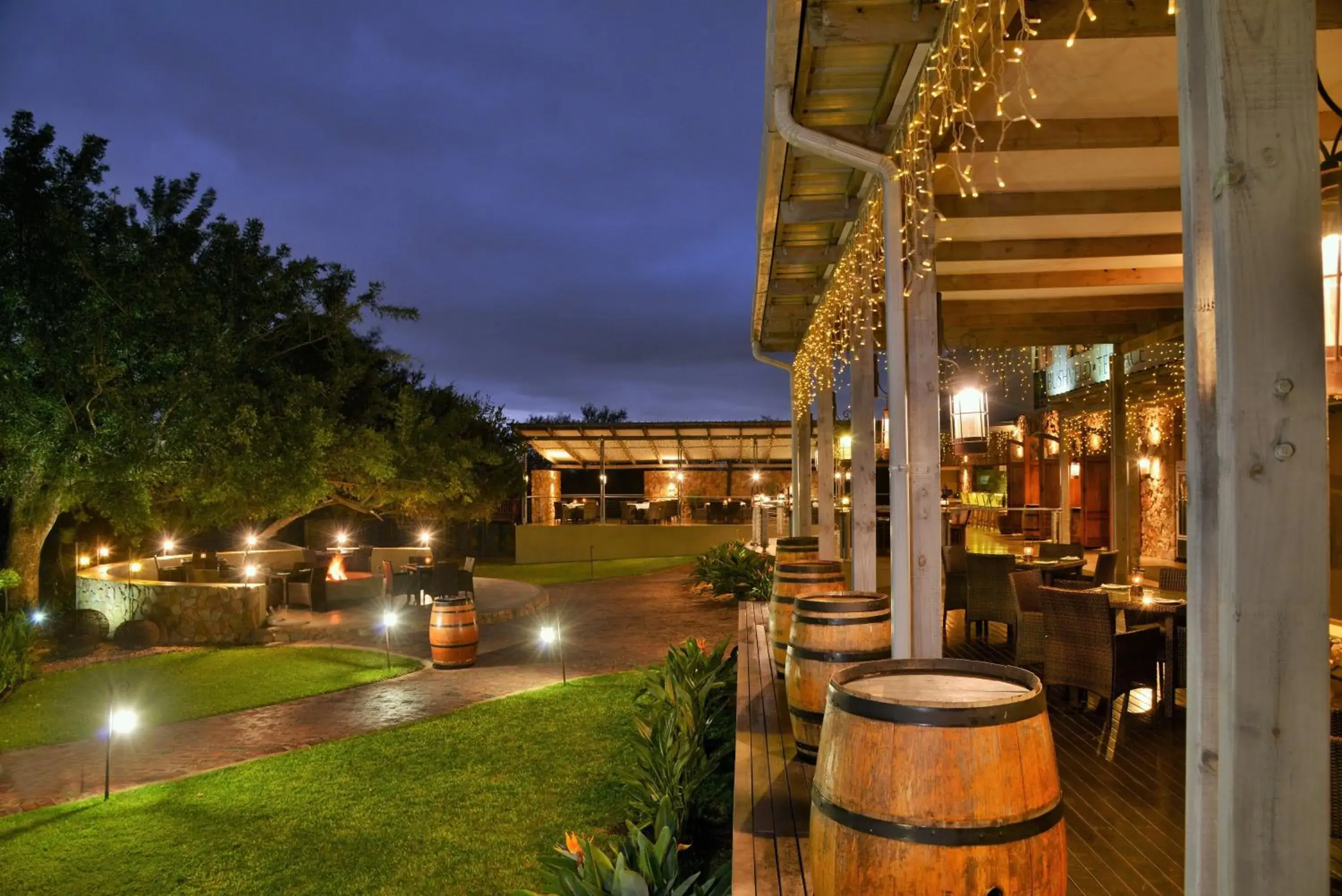 Restaurant/places to eat in Bushveld Terrace - Hotel on Kruger