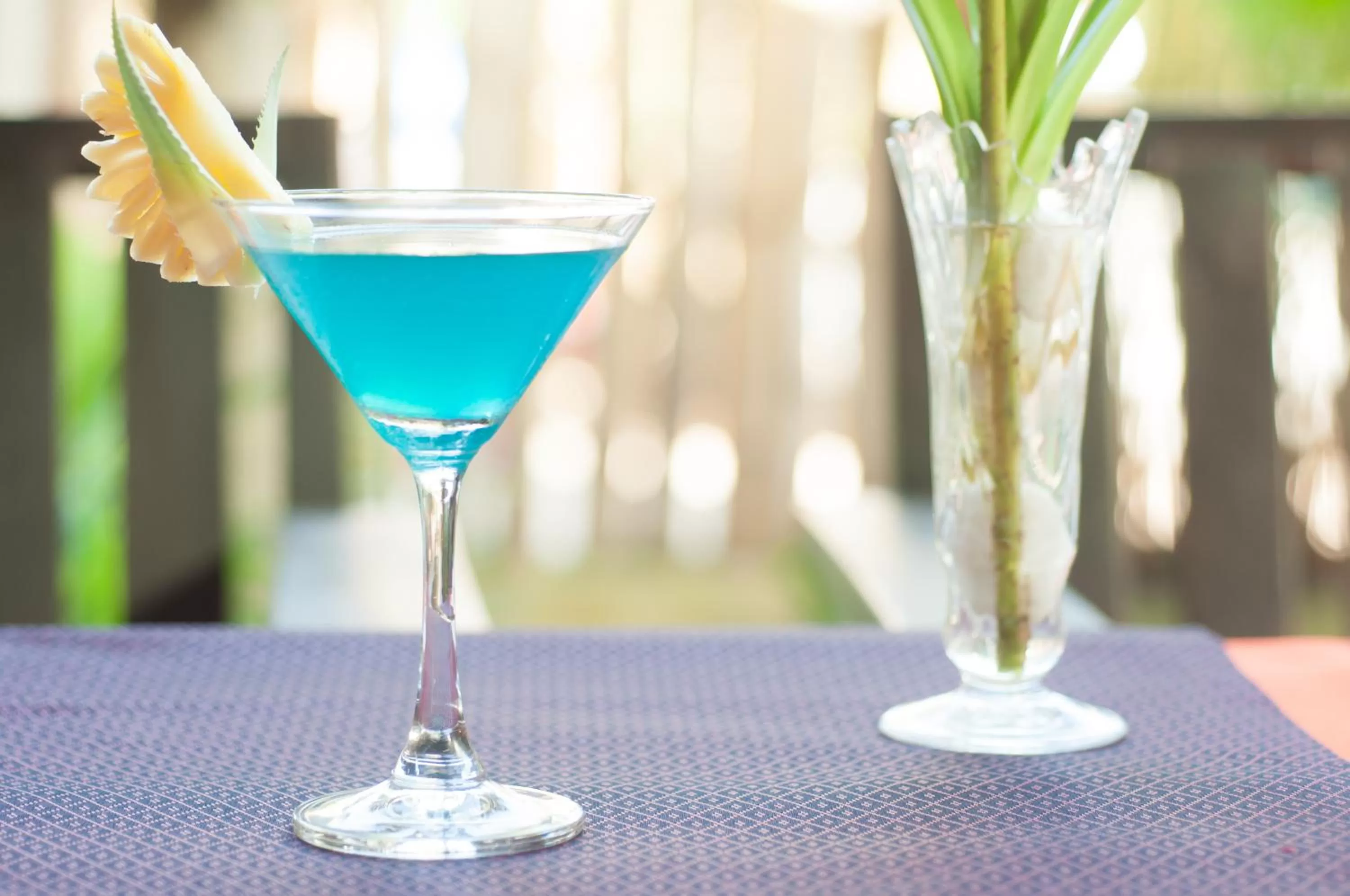 Drinks in Golden Butterfly Villa