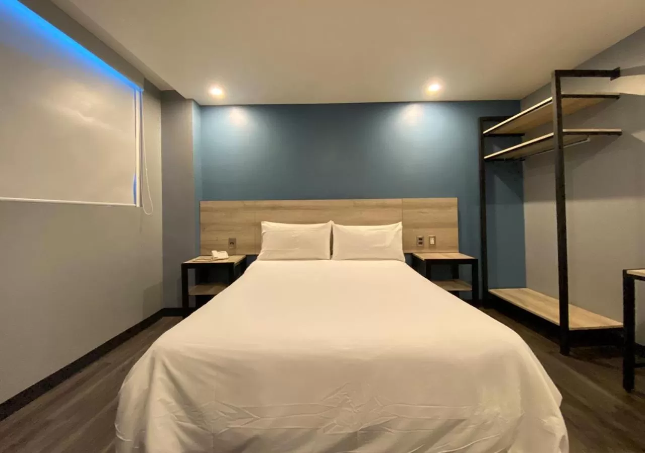 Bed in Hotel Estrella de Oriente