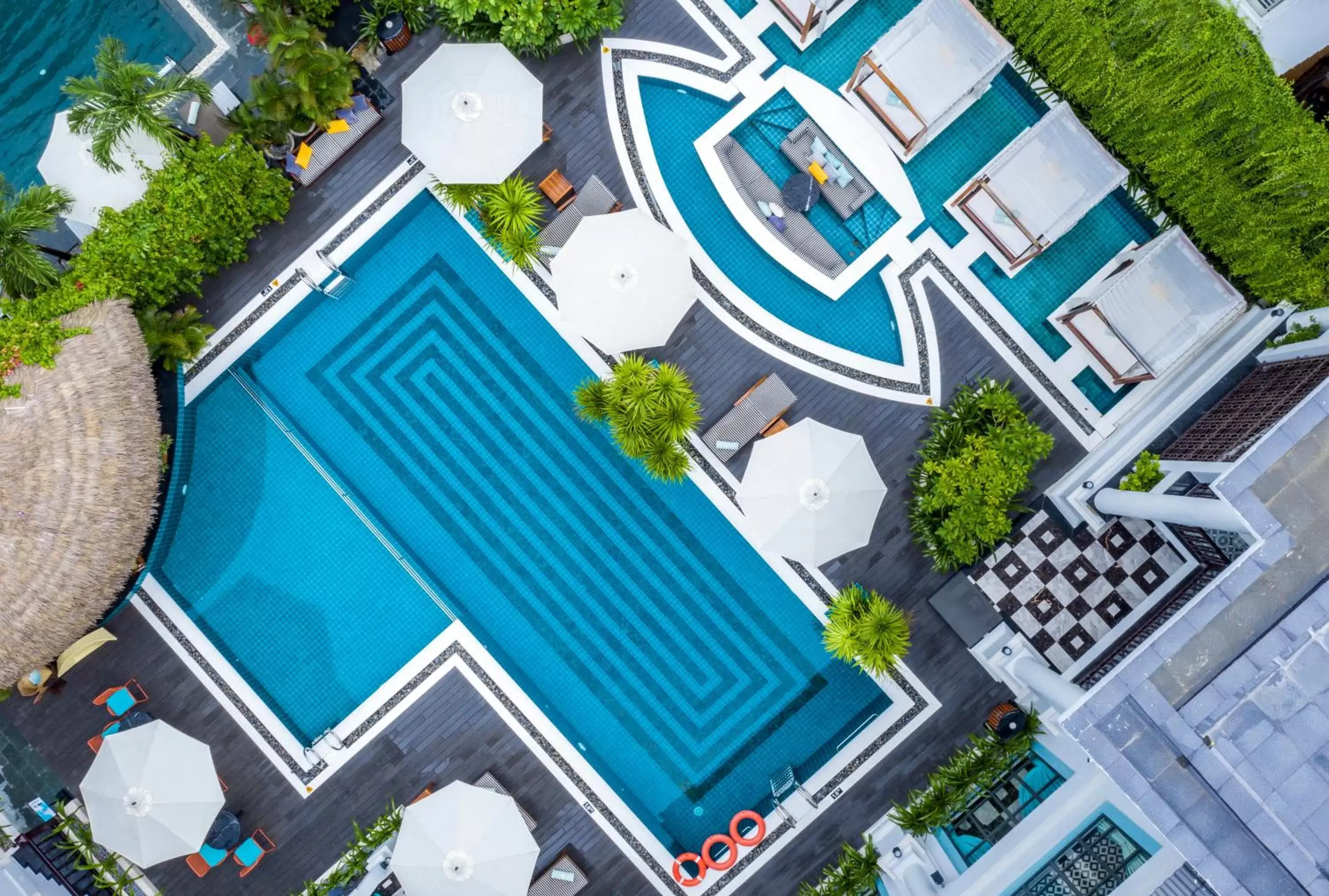 Bird's eye view in Anio Boutique Hotel Hoian Bird's eye view in Anio Boutique Hotel Hoian