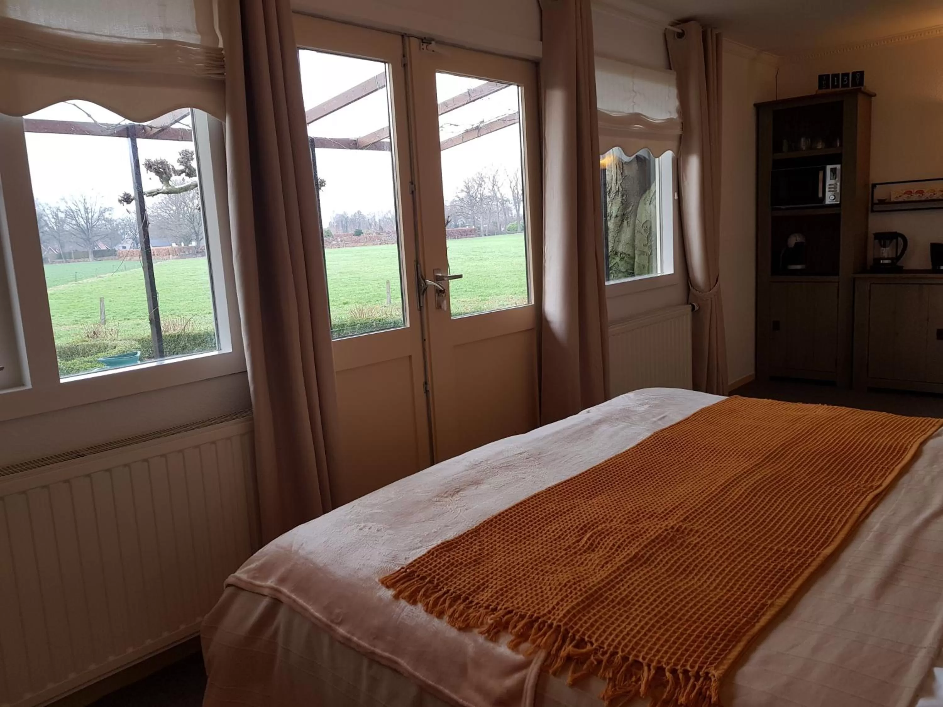 Bed in B&B Usselo Klein, fijn en uniek!