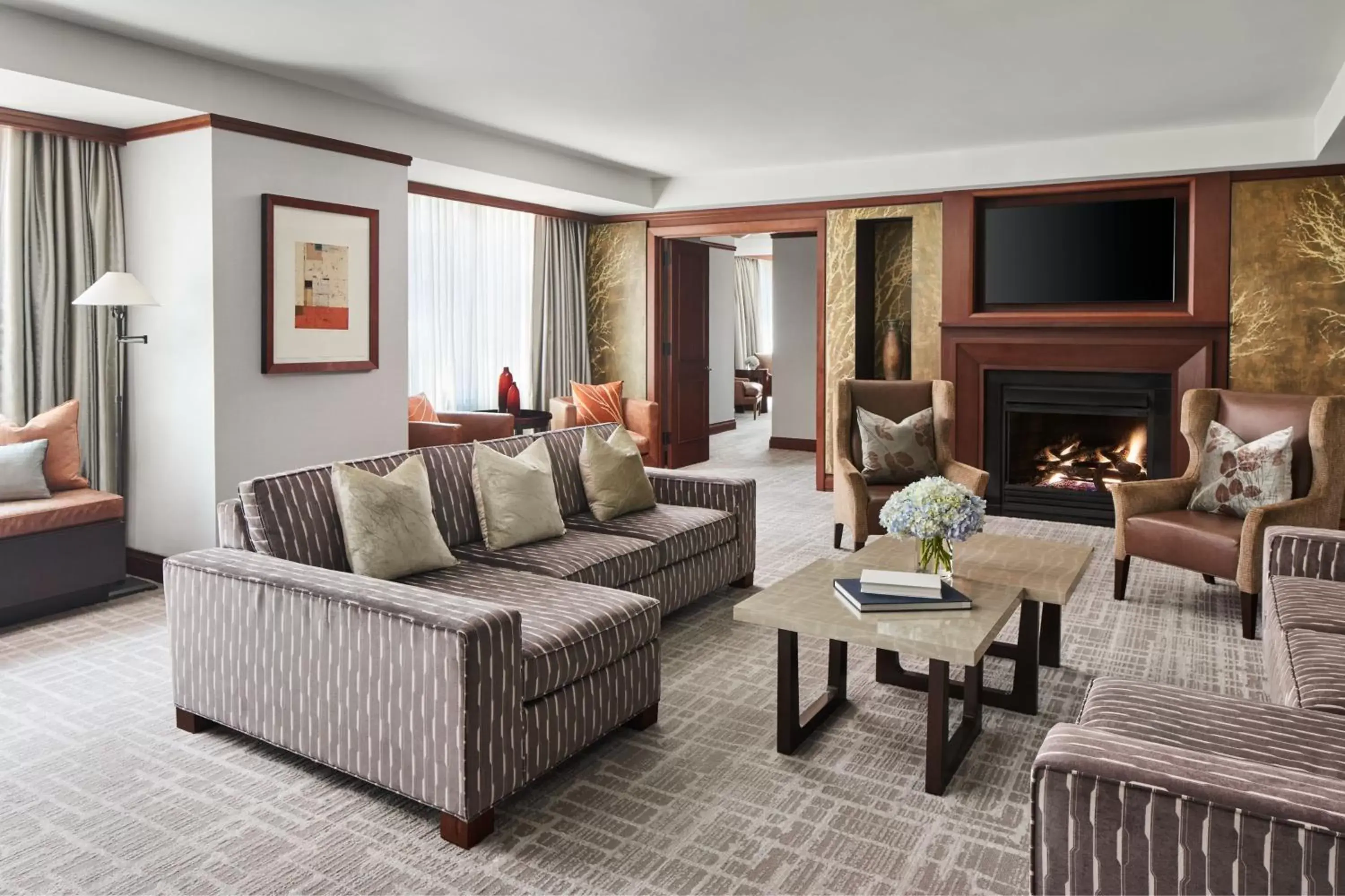 Living room, Seating Area in The Ritz-Carlton Georgetown, Washington, D.C.
