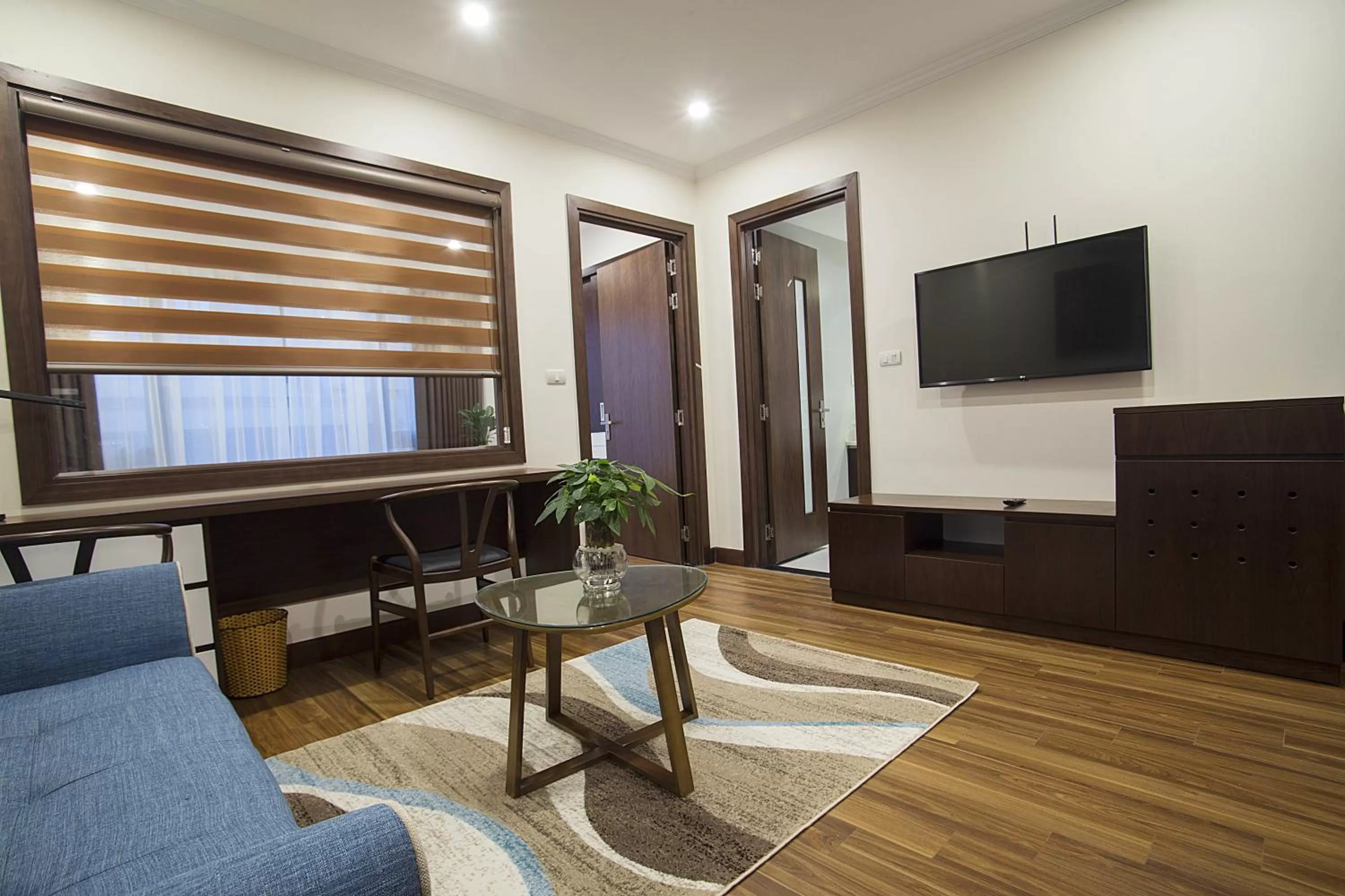 Communal lounge/ TV room in Newsky Serviced Apartment
