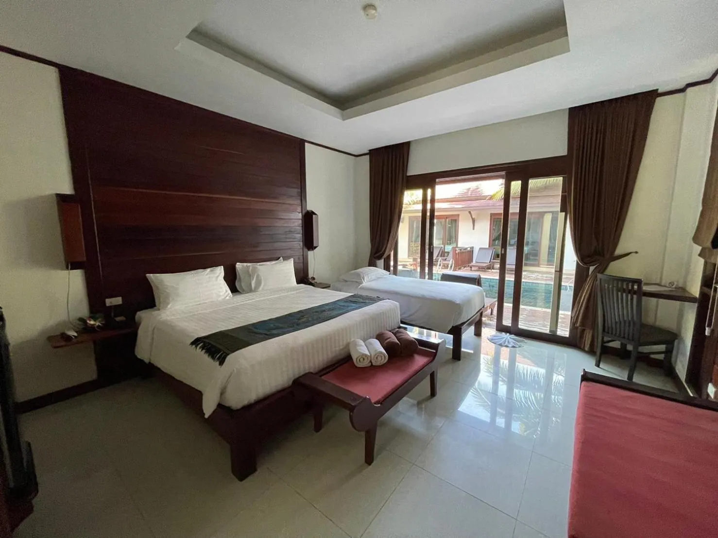 Bedroom in T-Villa Phuket