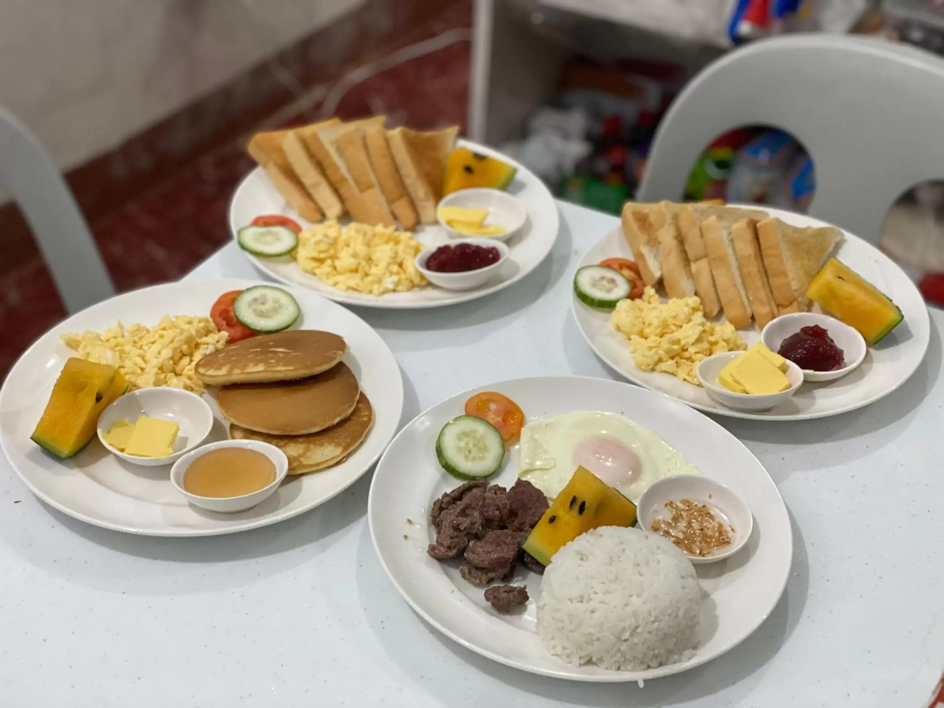 Breakfast in Sophias Beach Guest House Breakfast in Sophias Beach Guest House