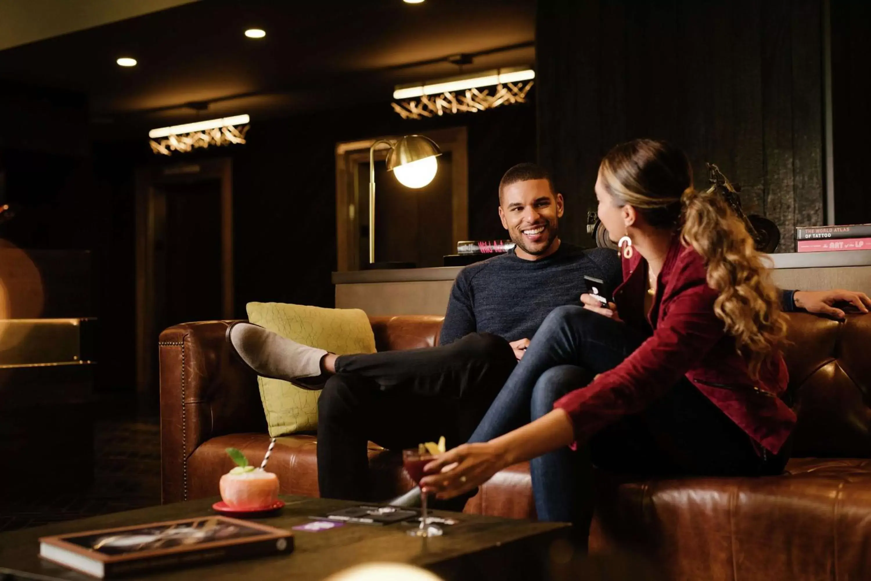 Lobby or reception in The Duniway Portland, A Hilton Hotel Lobby or reception in The Duniway Portland, A Hilton Hotel