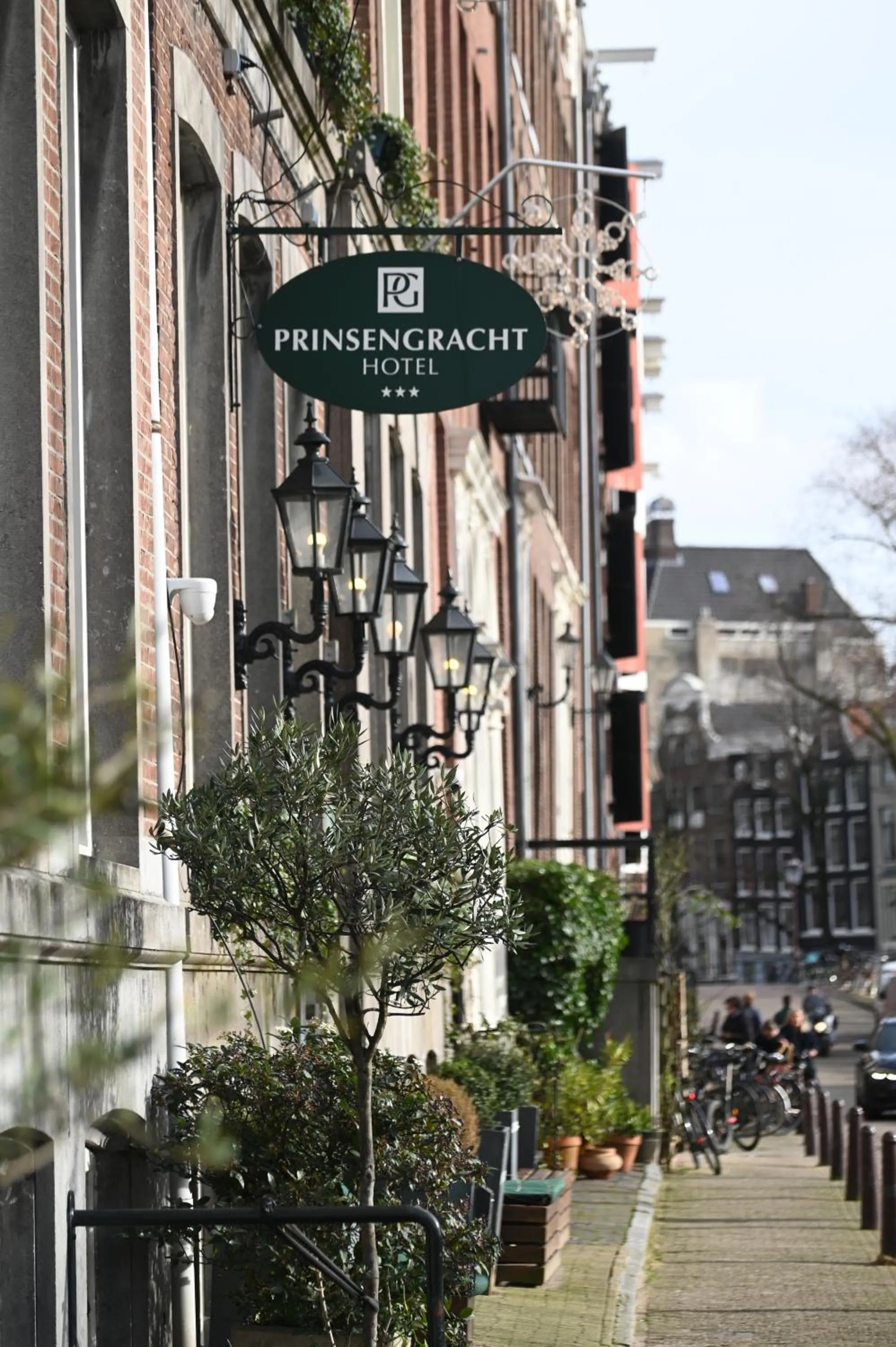 Property building in Prinsengracht Hotel