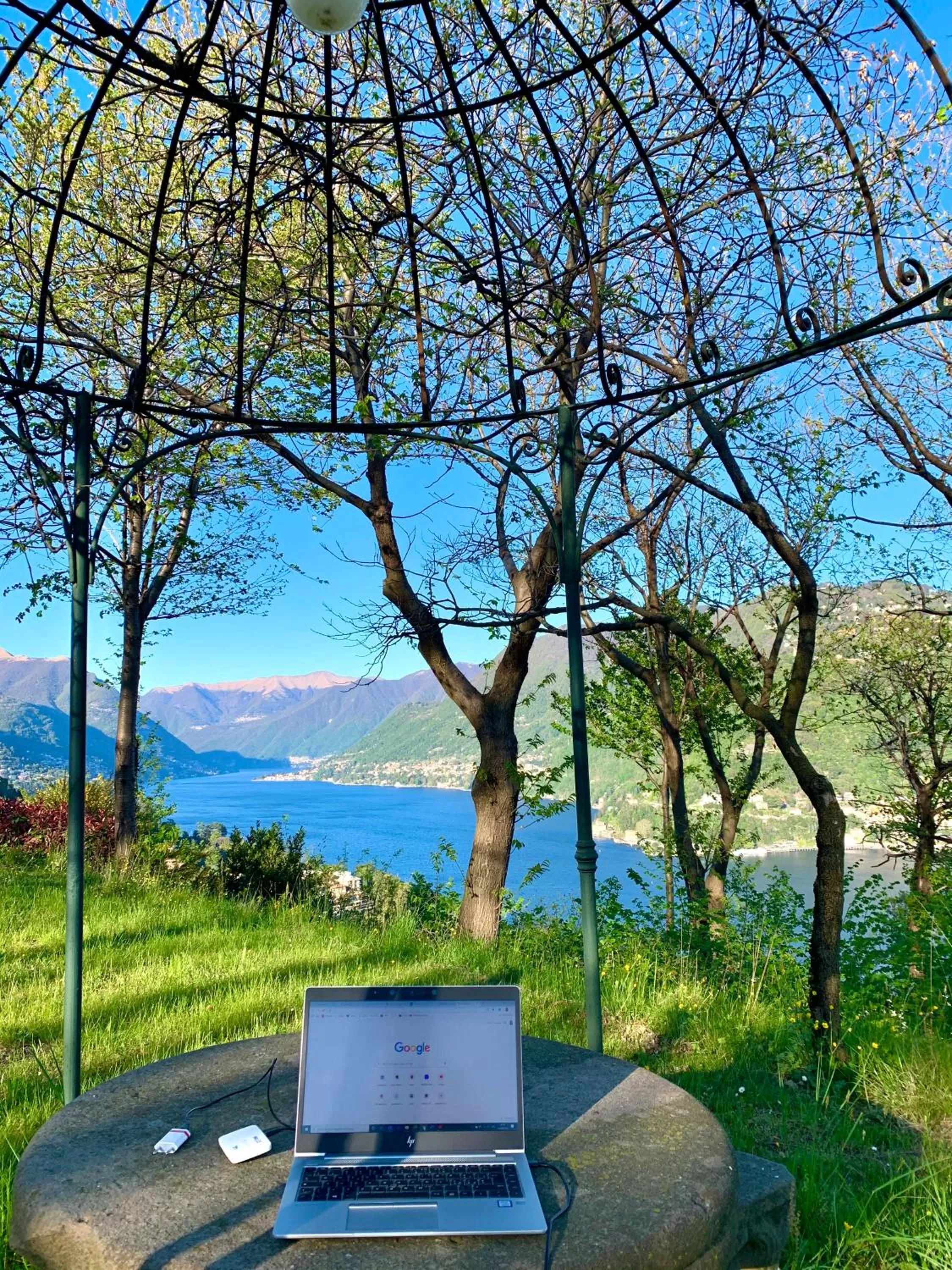 Garden in Villa Corti