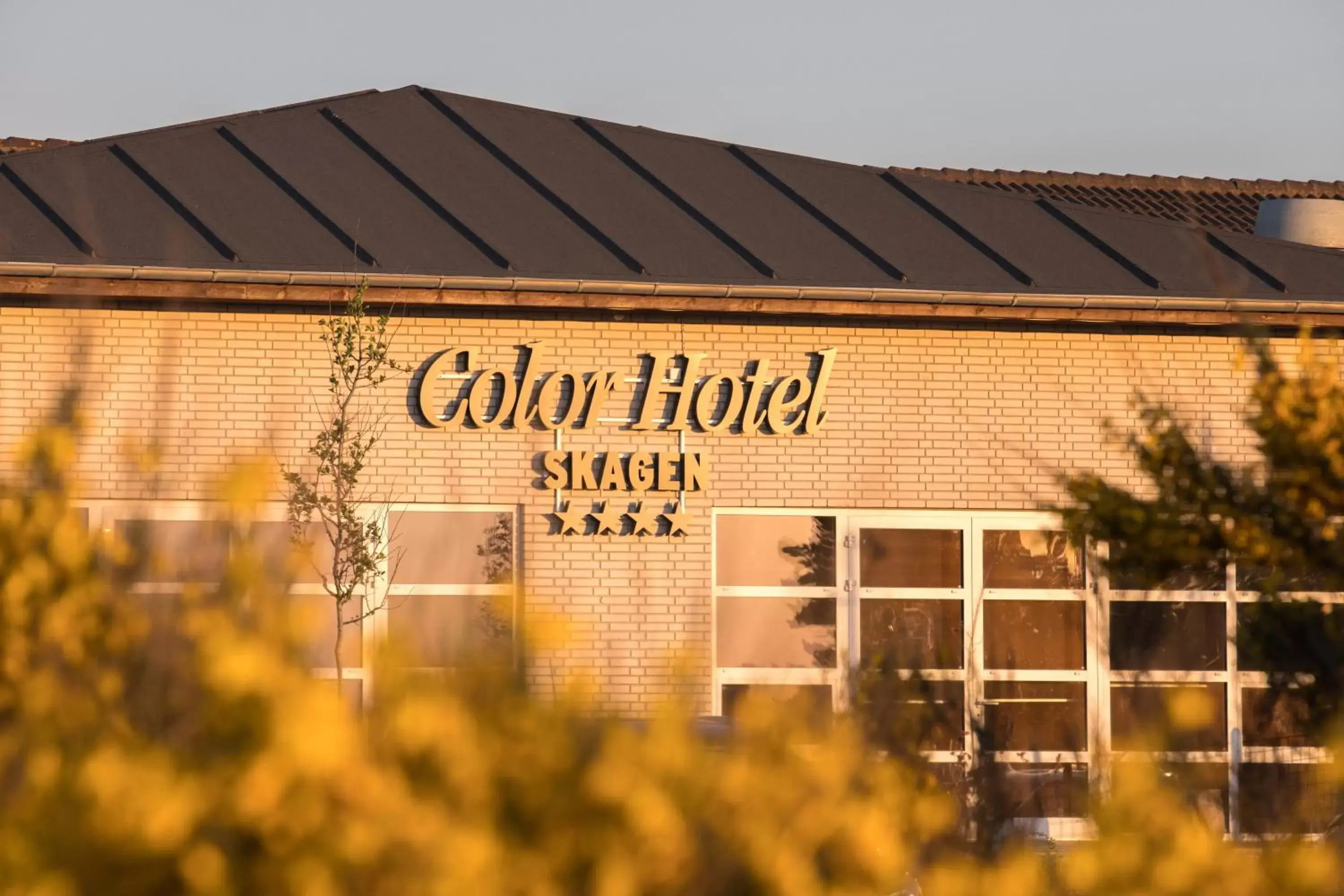 Facade/entrance in Color Hotel Skagen Facade/entrance in Color Hotel Skagen