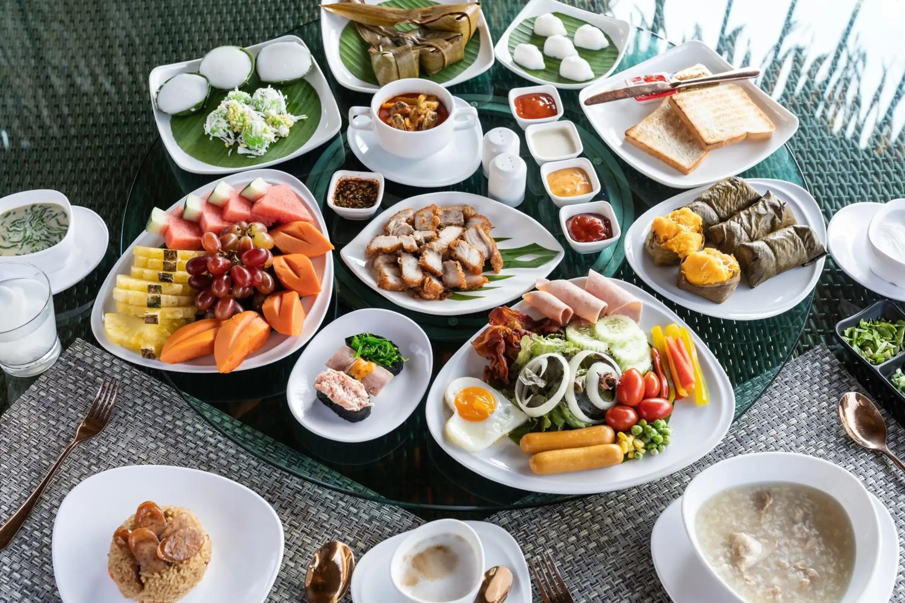 Breakfast in Khum Damnoen Resort