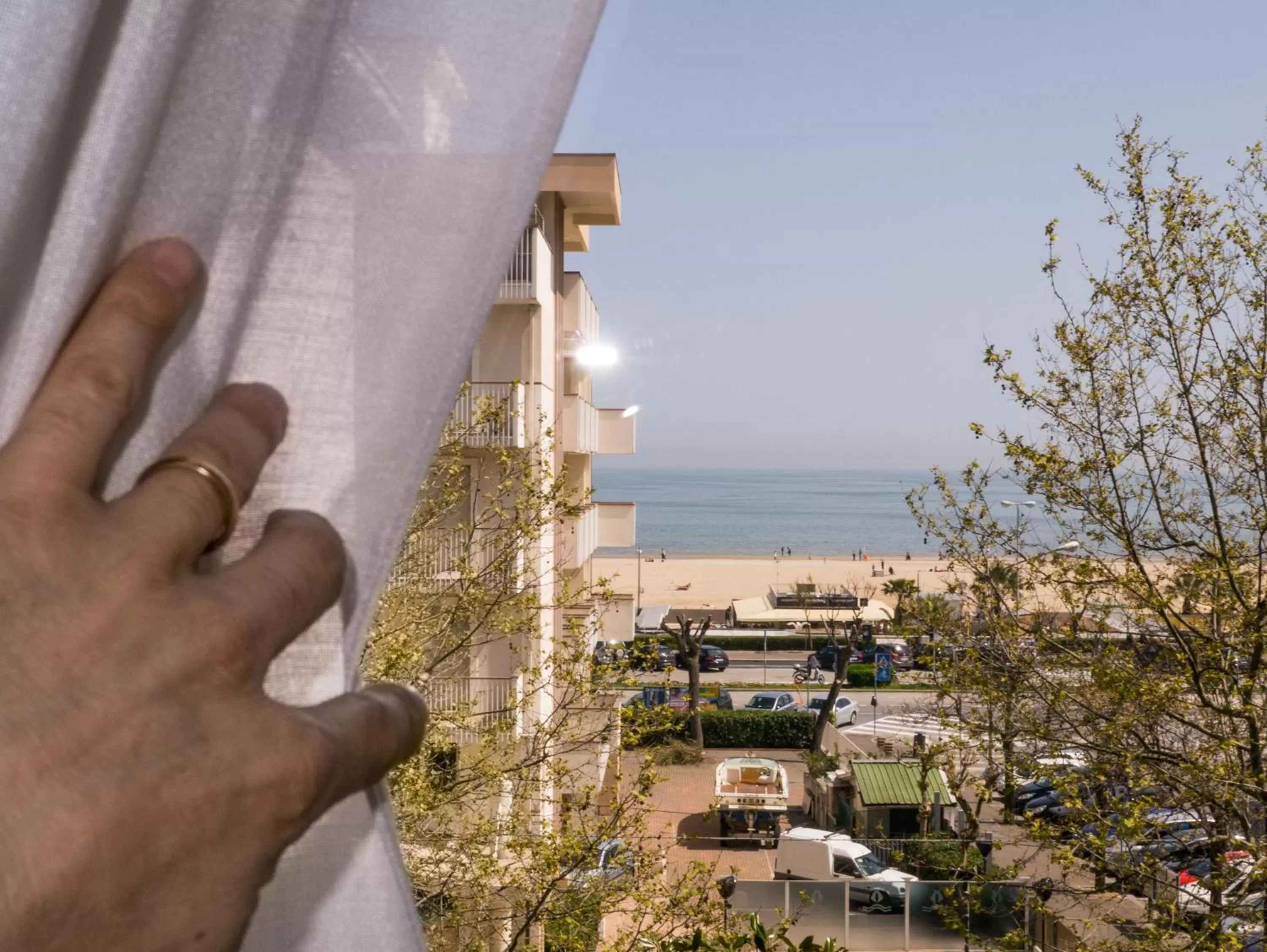 Sea view in Hotel Amicizia