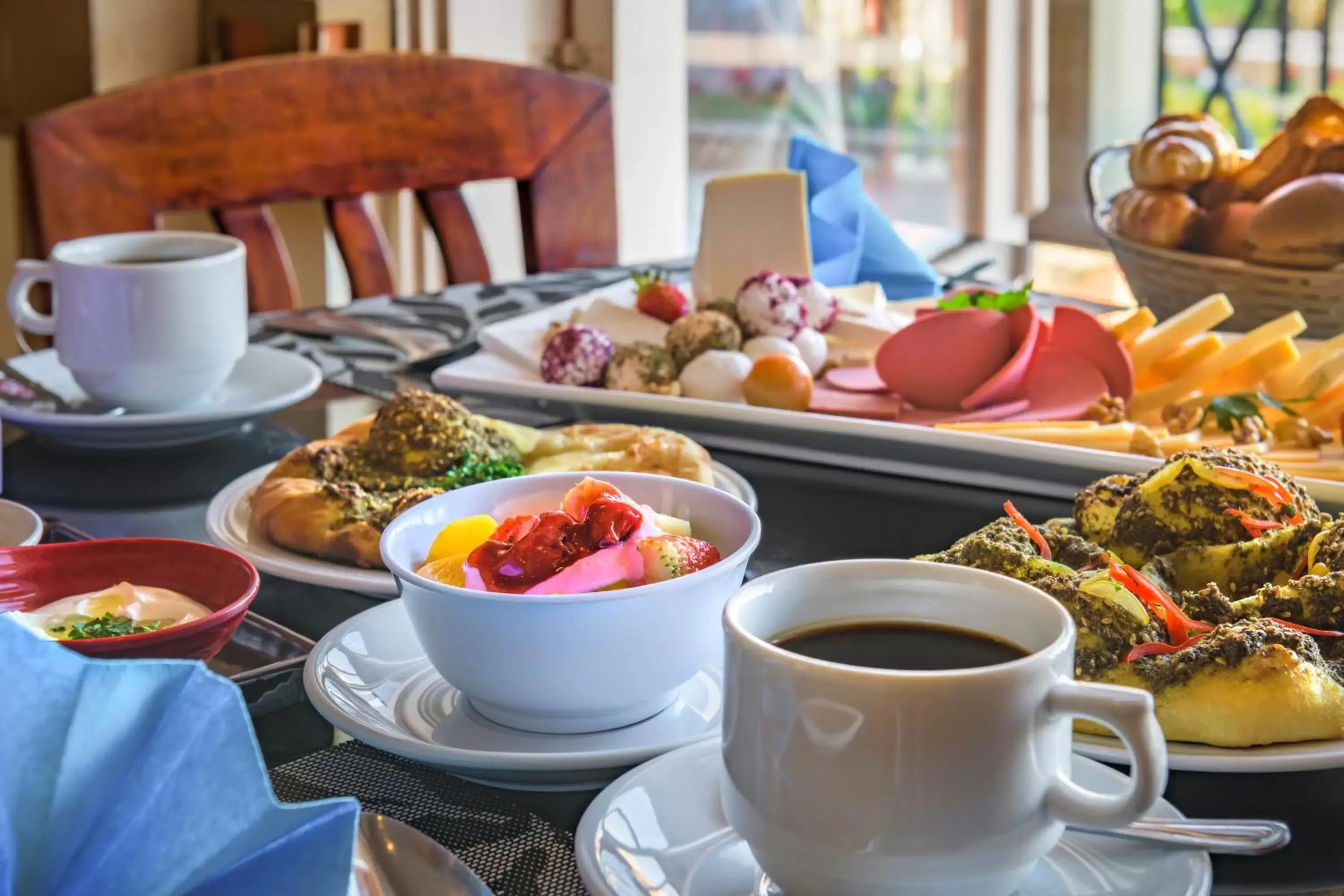 Food, Breakfast in Marina Plaza Hotel Tala Bay