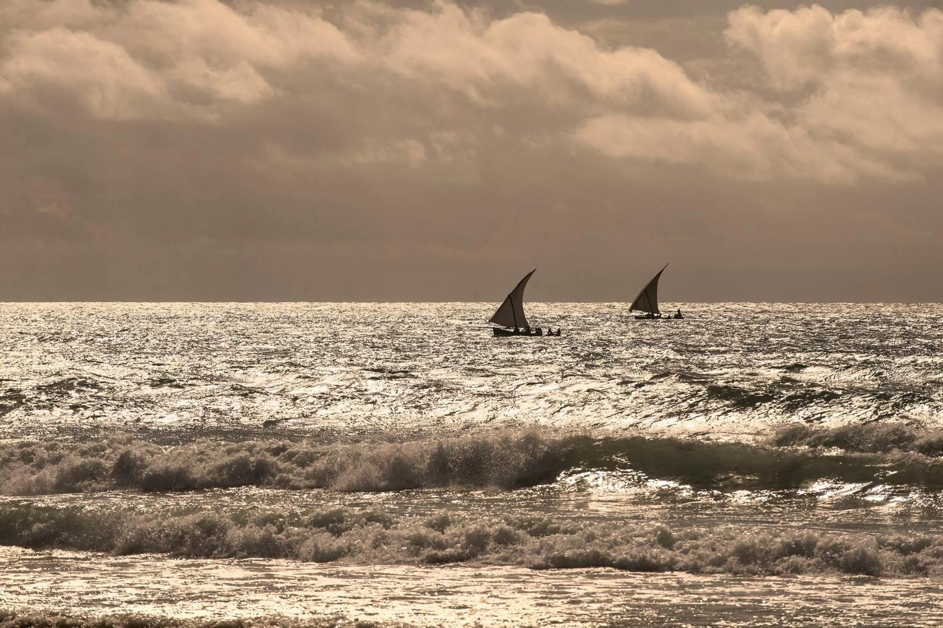 Beach in Sandies Baobab Beach Zanzibar