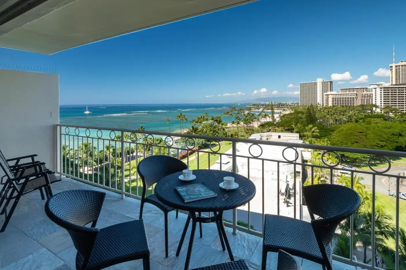 Balcony/Terrace in Waikiki Shore by Outrigger