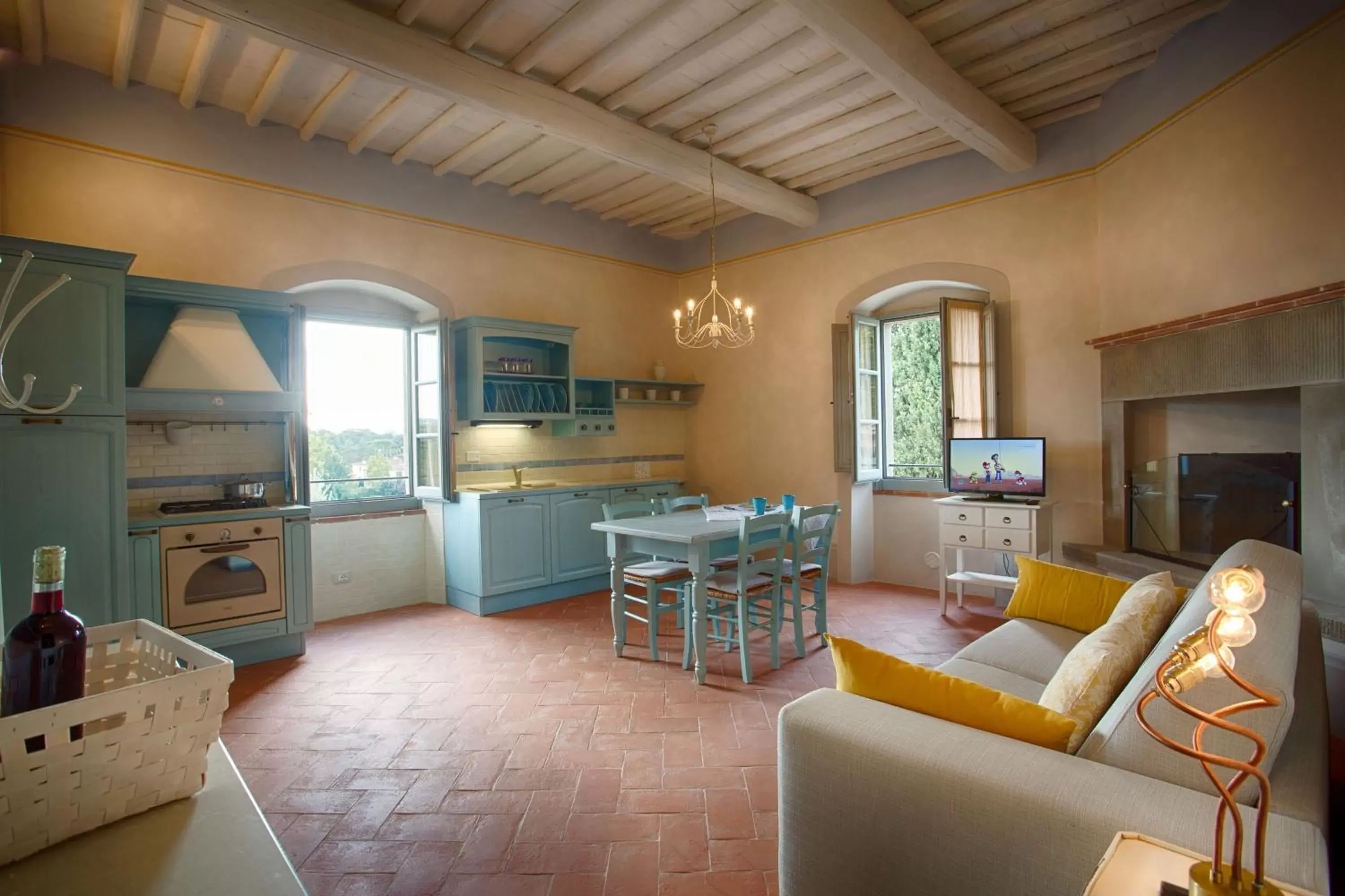 Kitchen or kitchenette, Kitchen/Kitchenette in Podere San Pietro Resort