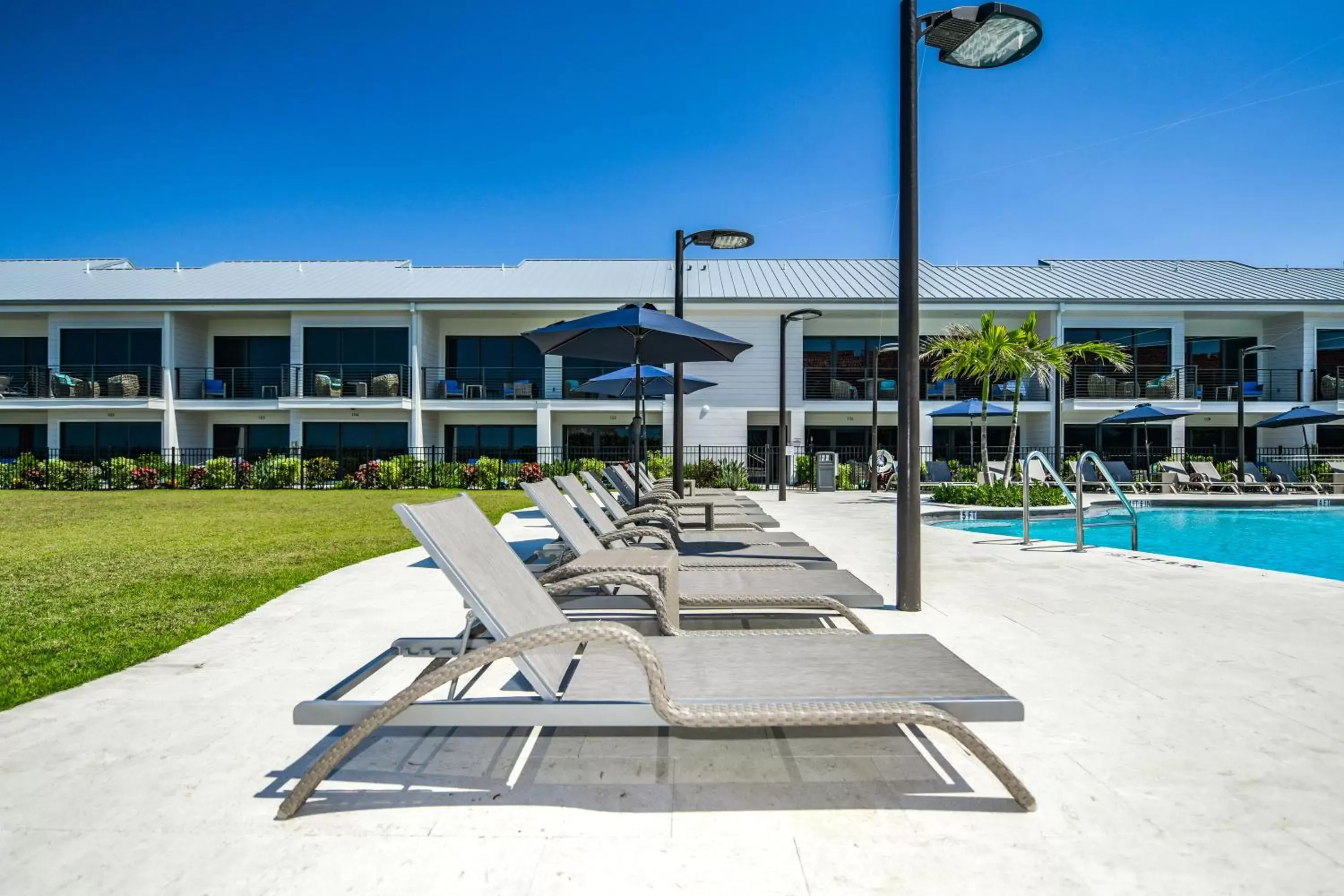 sunbed in Anna Maria Beach Resort sunbed in Anna Maria Beach Resort