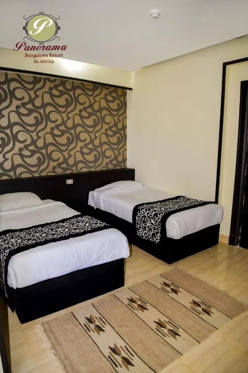Bed in Panorama Bungalows Resort El Gouna