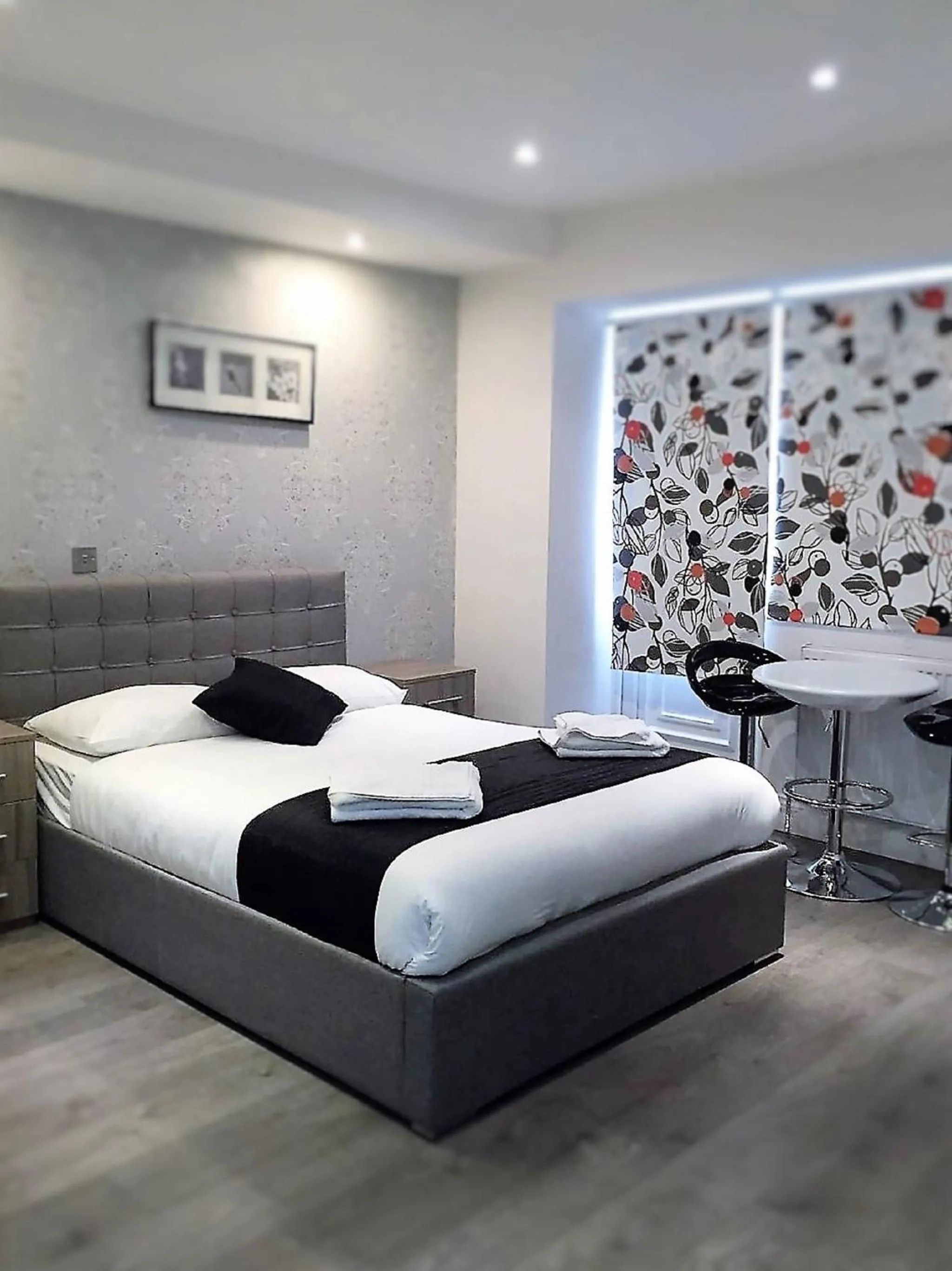 Bed in Imperial Court Suites