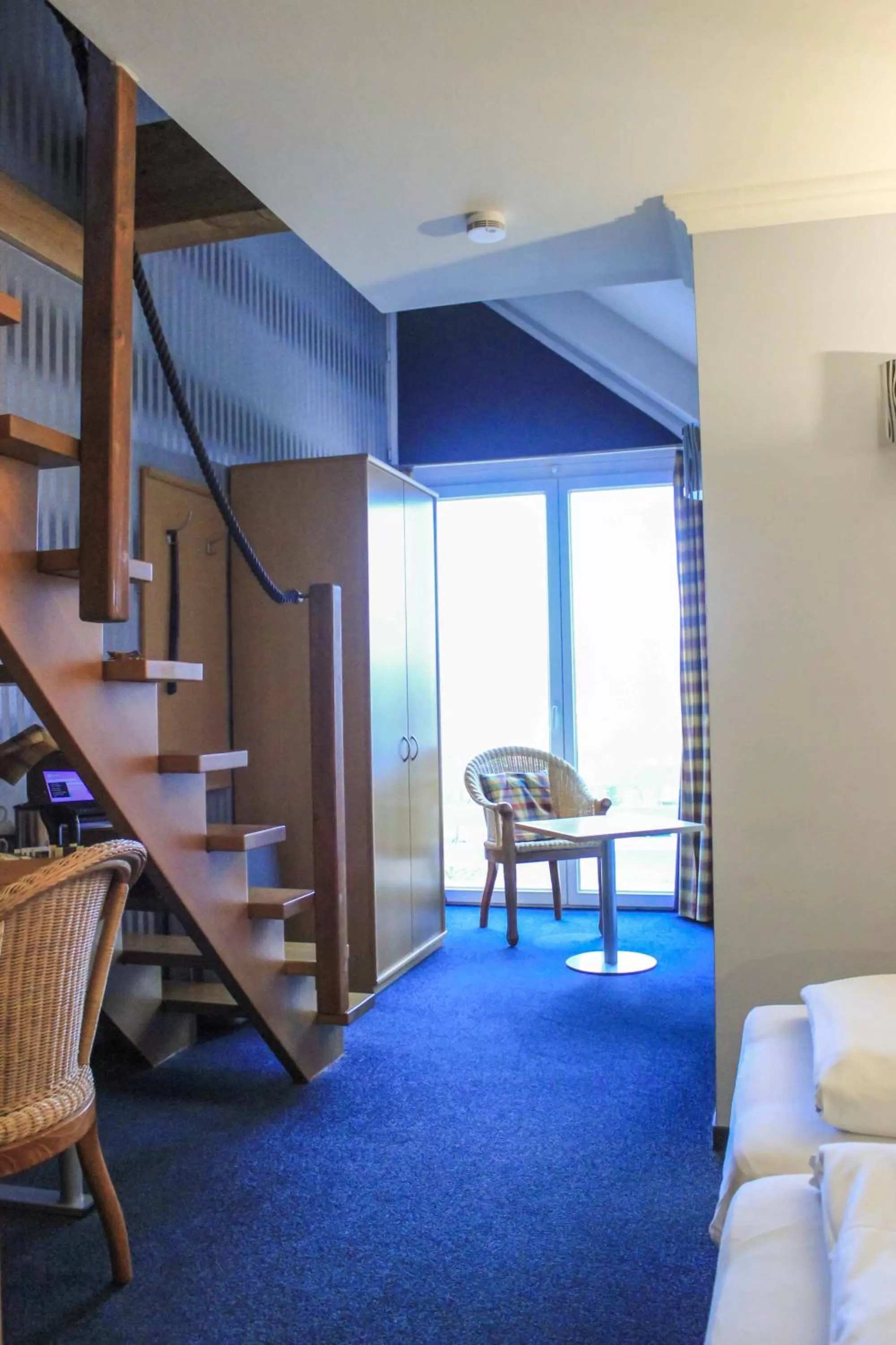 Seating area in Donau-Hotel