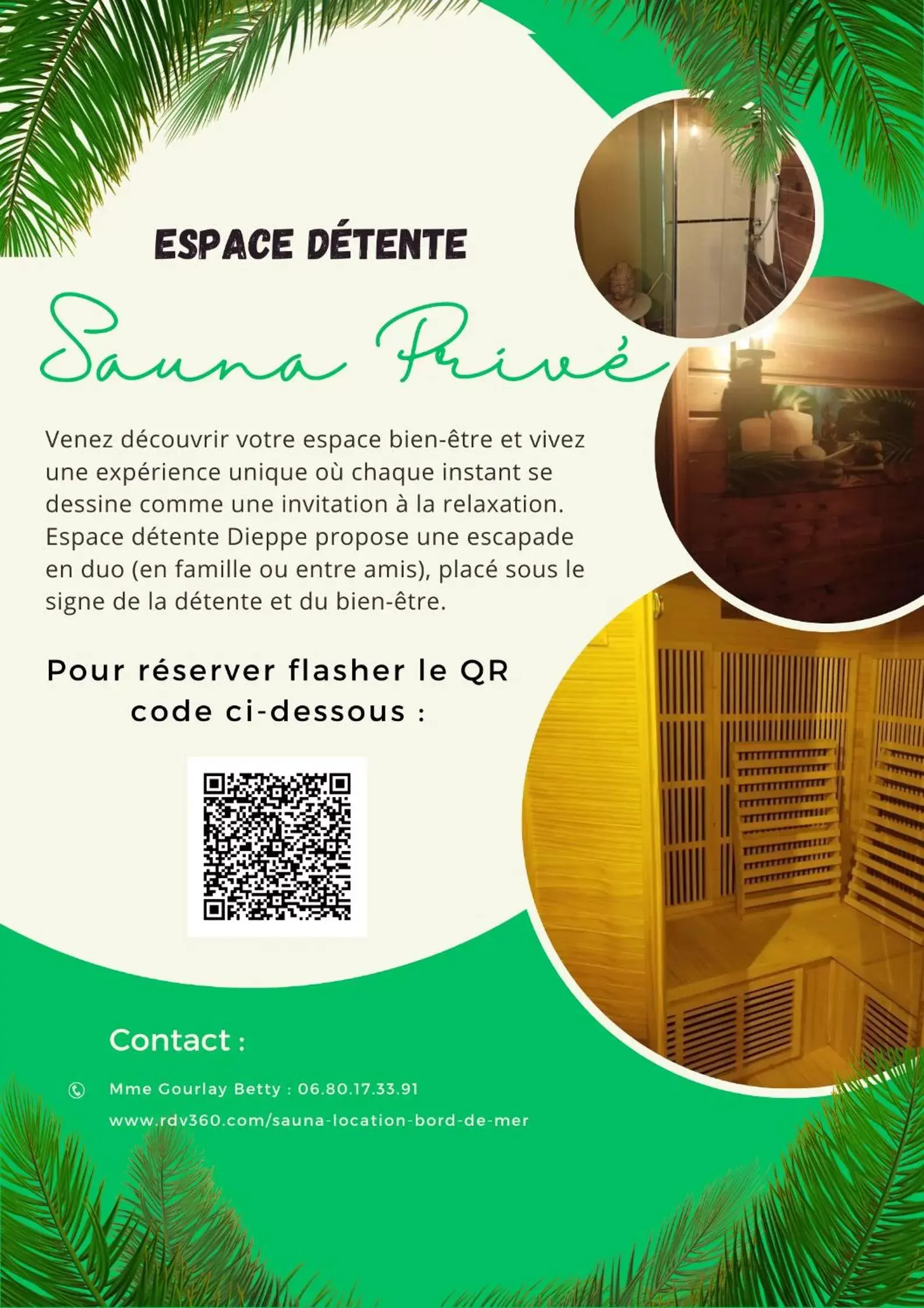 Sauna in L'escapade Dieppoise - 3 chambres, 1er étage