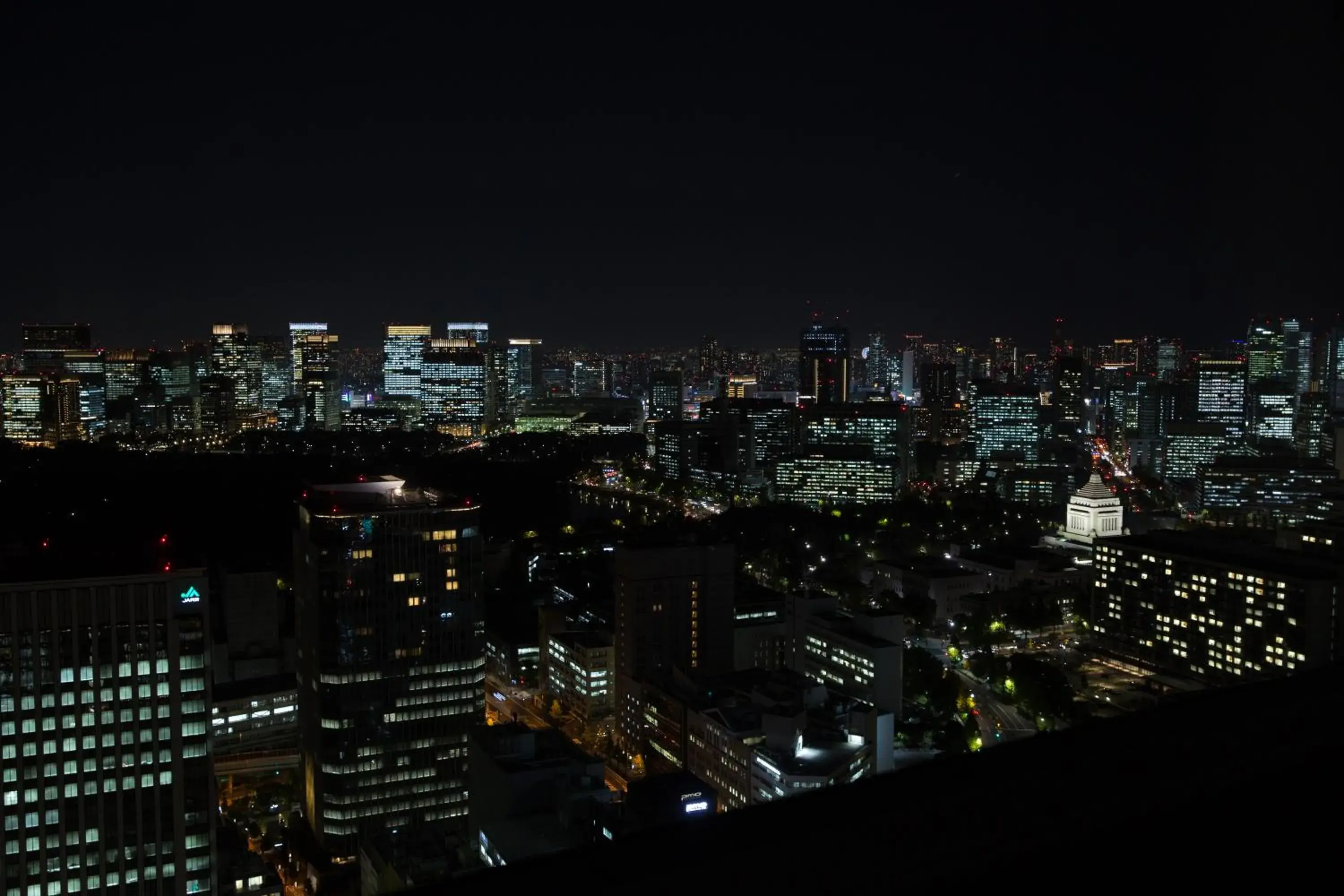 Night, Bird's-eye View in The Prince Gallery Tokyo Kioicho, a Luxury Collection Hotel