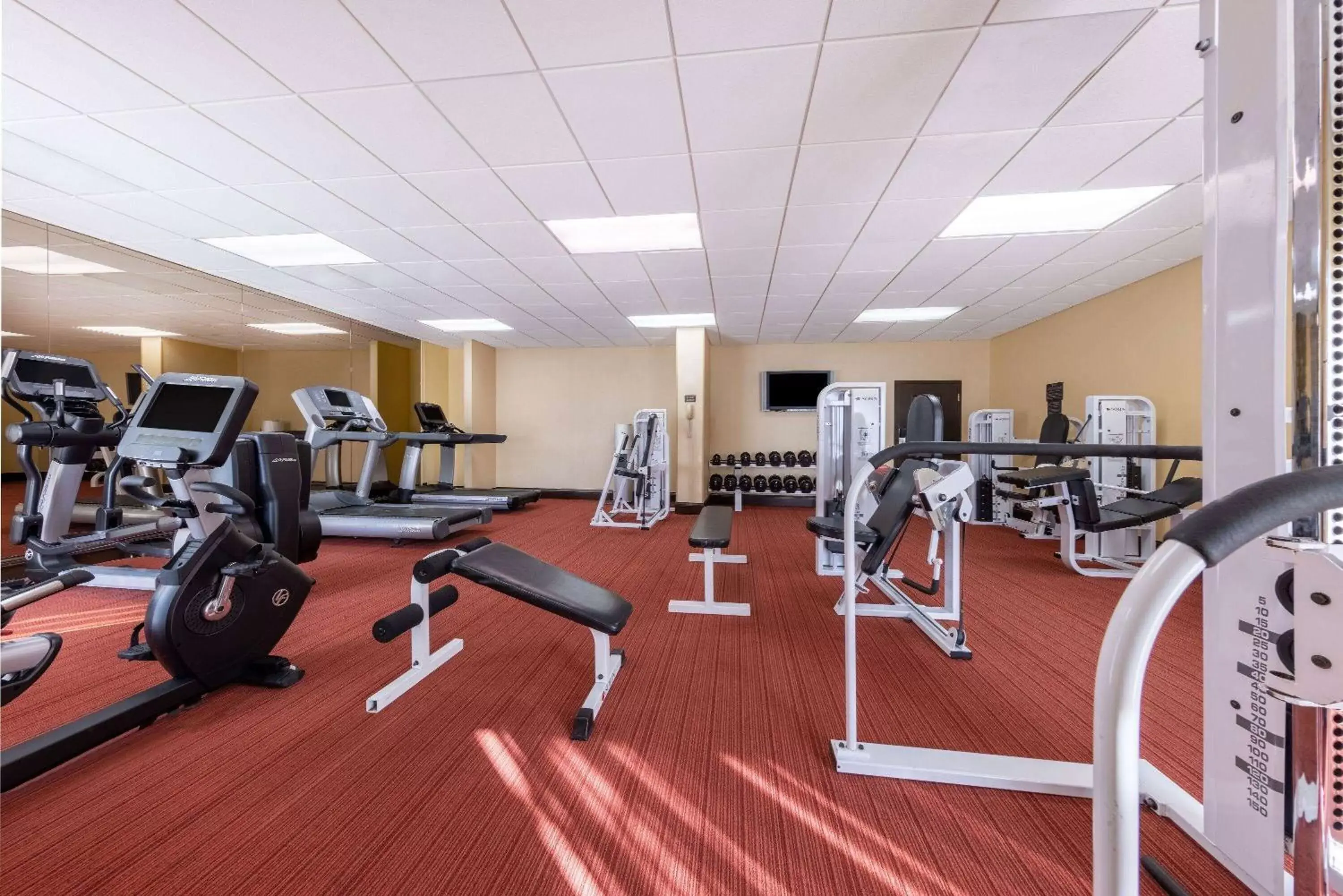 Fitness centre/facilities, Fitness Center/Facilities in Wyndham Garden Kansas City Airport