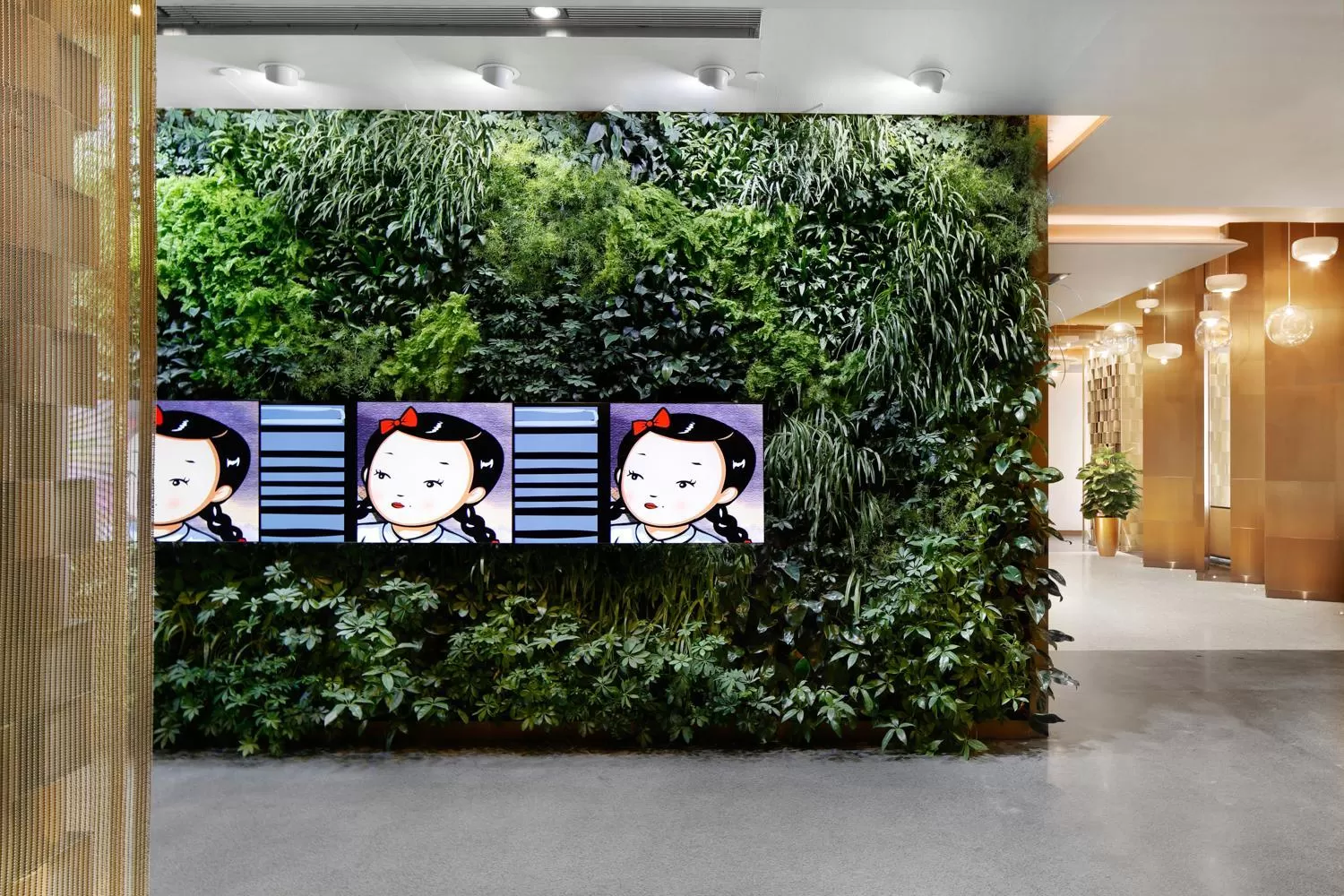 Decorative detail in Artyzen Habitat Dongzhimen Beijing