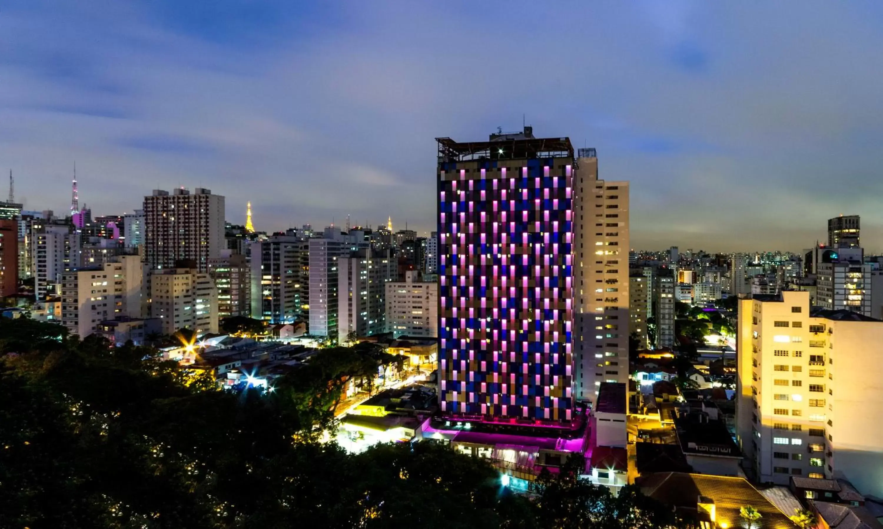 Bird's eye view in Hotel WZ Jardins