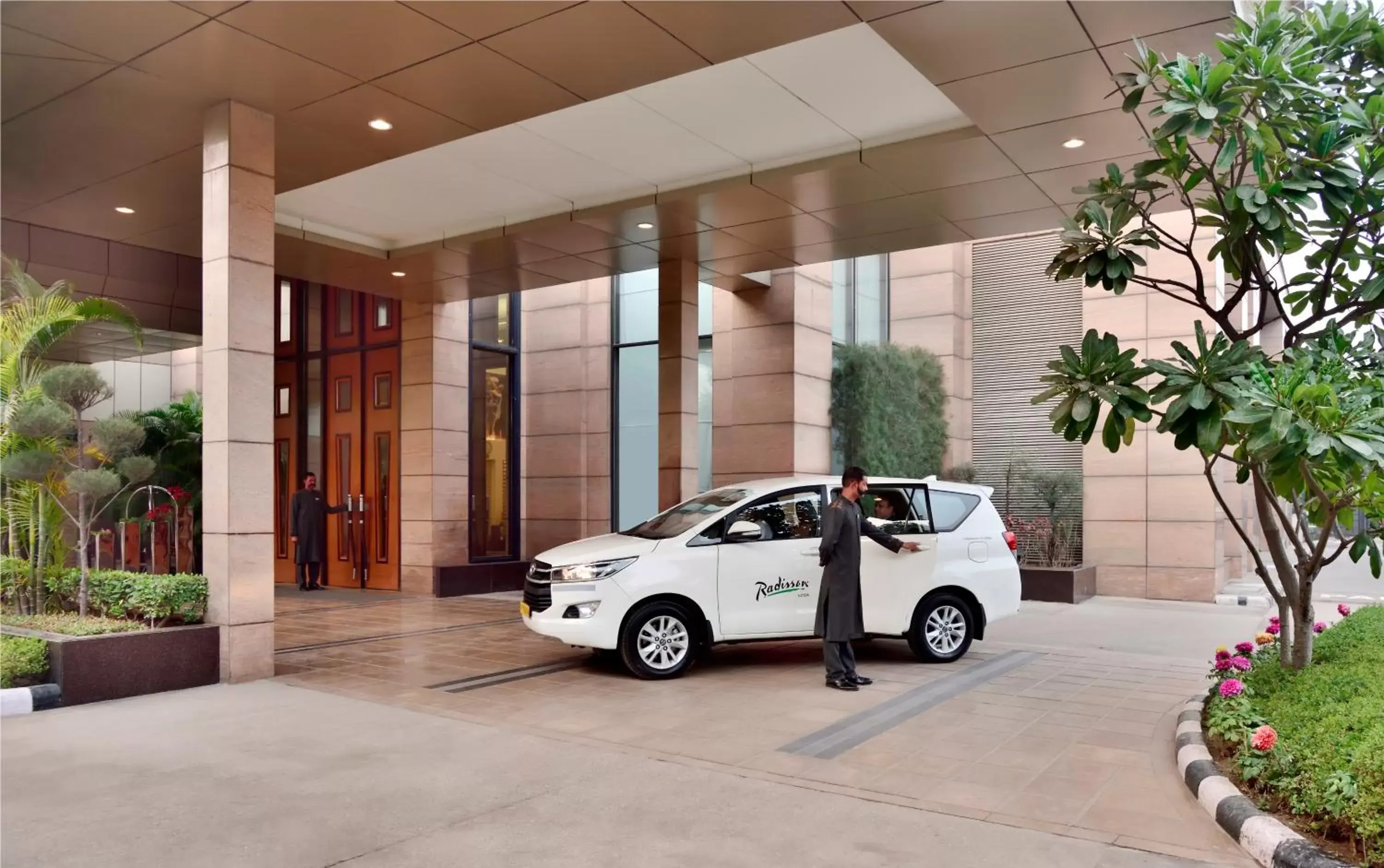 Property building in Radisson Noida Property building in Radisson Noida